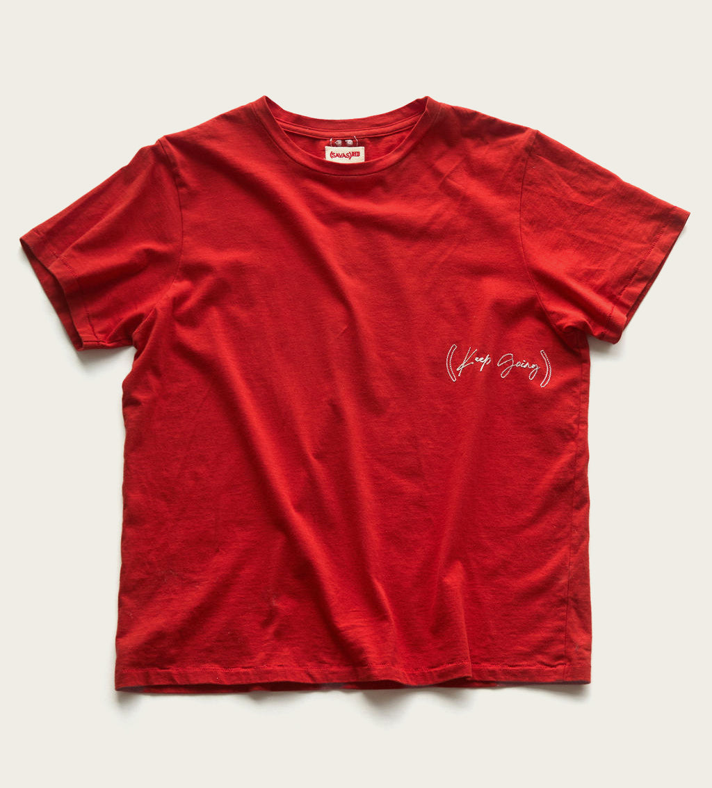 SAVAS x (RED) - The (Keep Going) T-shirt