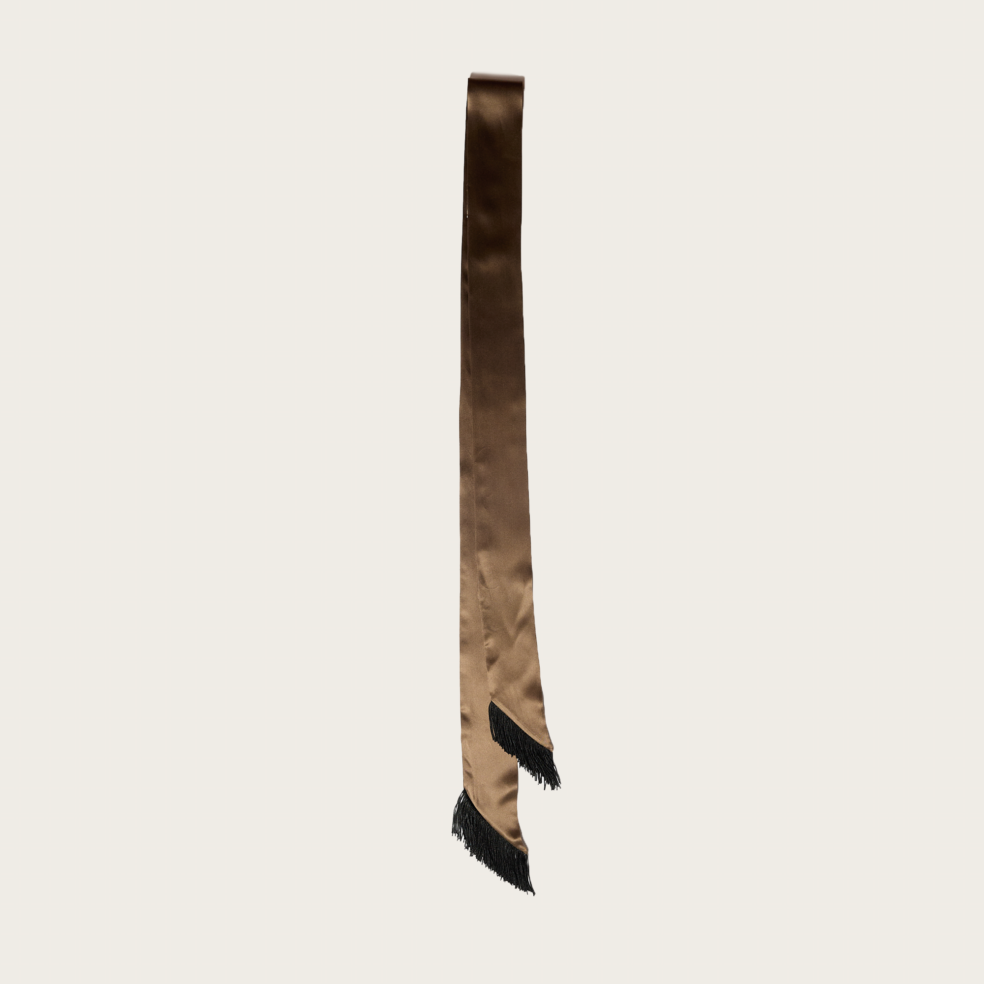 Solid Silk Scarf - Champagne