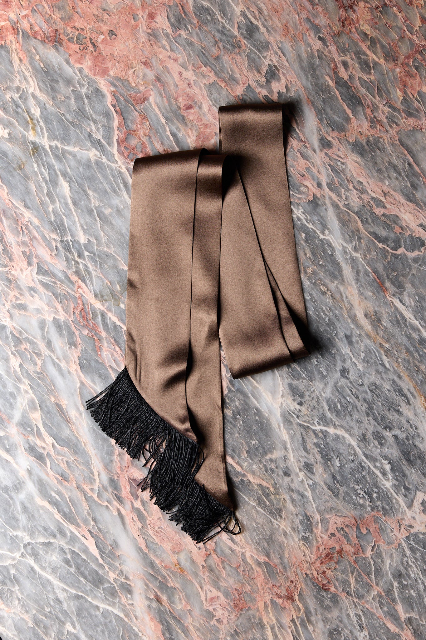 Solid Silk Scarf - Champagne