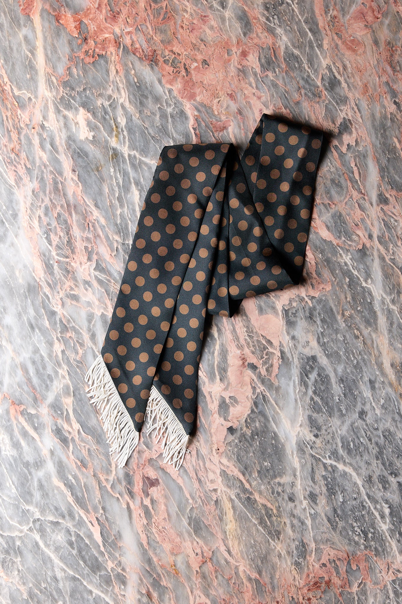 Silk Scarf - Polka Dot