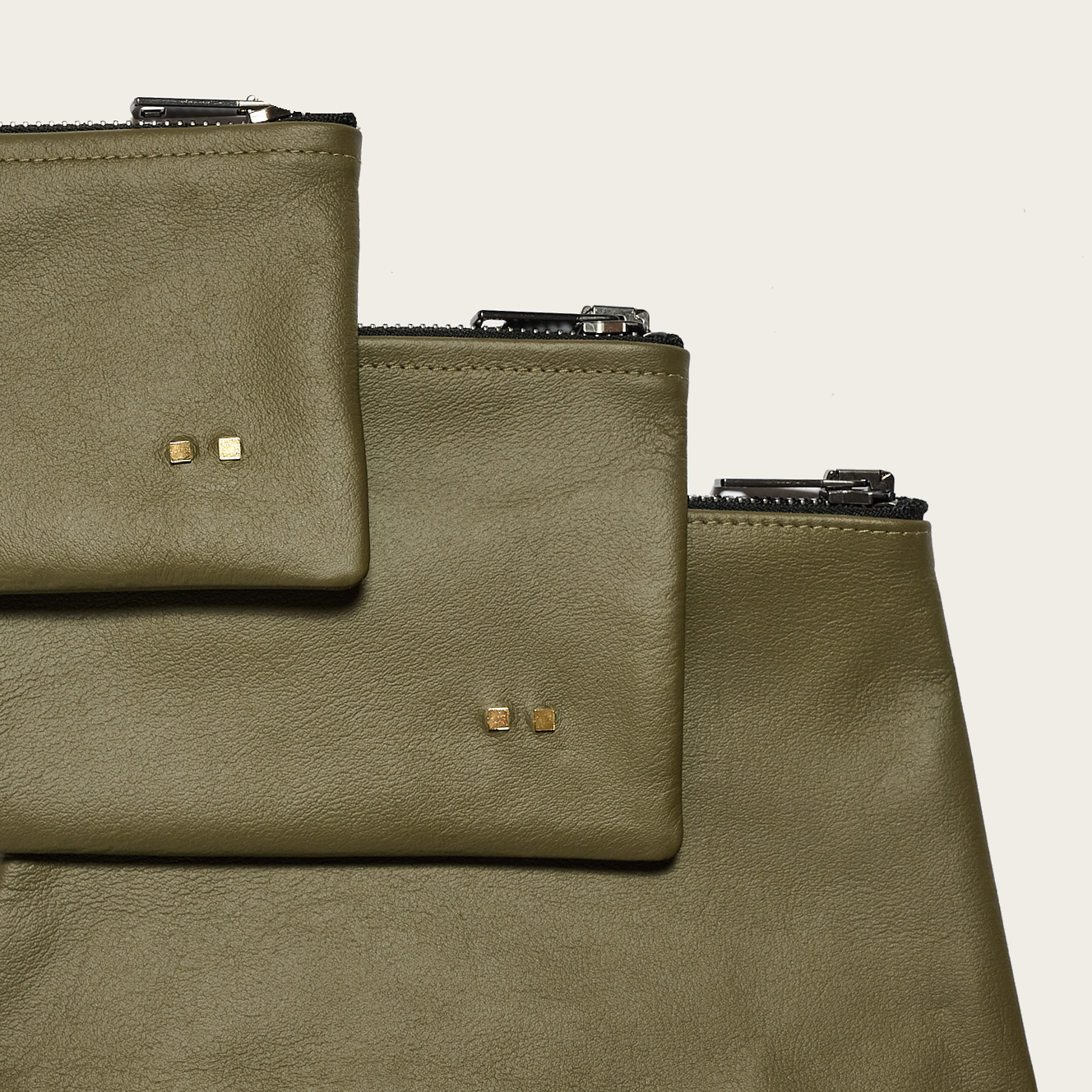 The Moss Trio Pouch Set