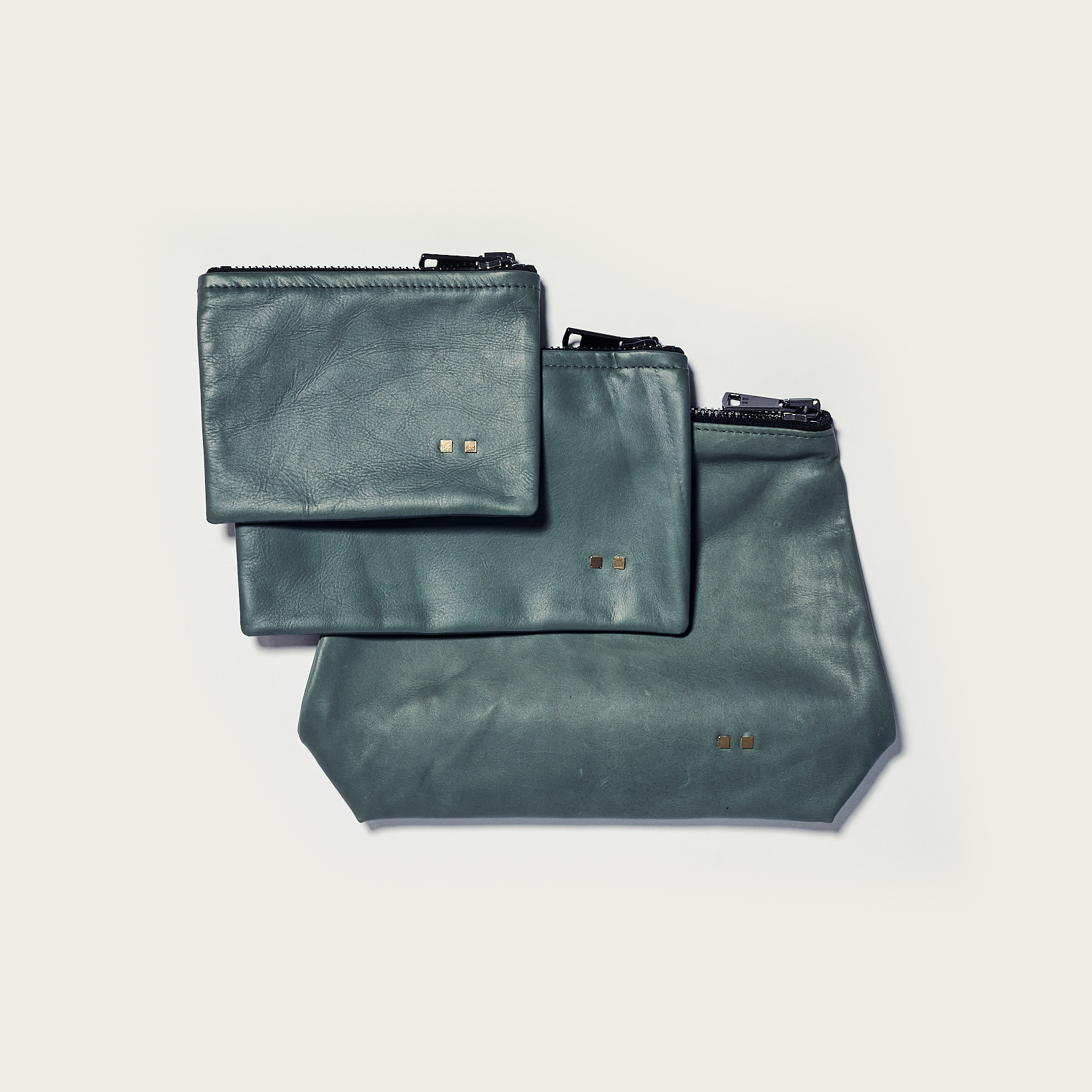 The Blue Fir Trio Pouch Set