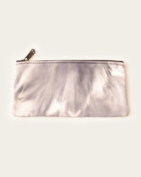 handmade clutch with genuine leather in a tie dye color by western wear luxury brand atelier savas in nashville tennessee