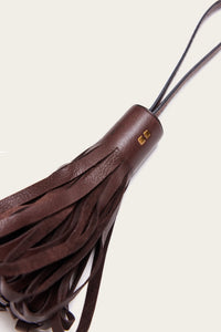 handmade leather door tassel from luxury home good collection and gift guide for men and women in nashville tennessee