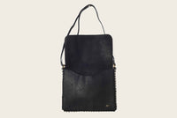 custom leather satchel crossbody bag for men and women with western style by atelier savas in nahville tennessee