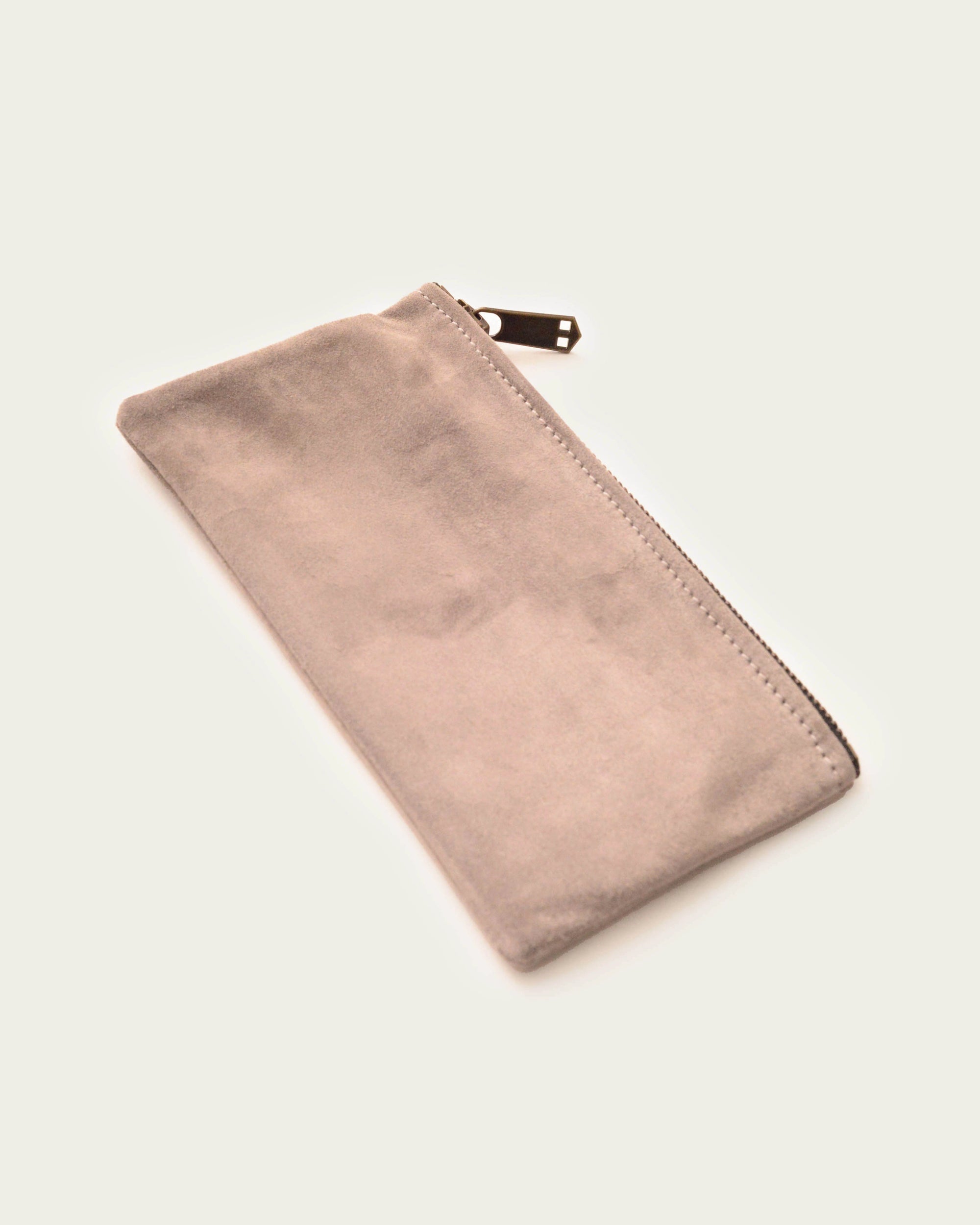 genuine suede purse in tan by luxury shopping brand atelier savas for women and men gifting in nashville tennessee