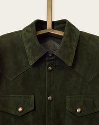 artisan-made western inspired shirt jacket for men and women by luxury designer savas in nashville tennessee