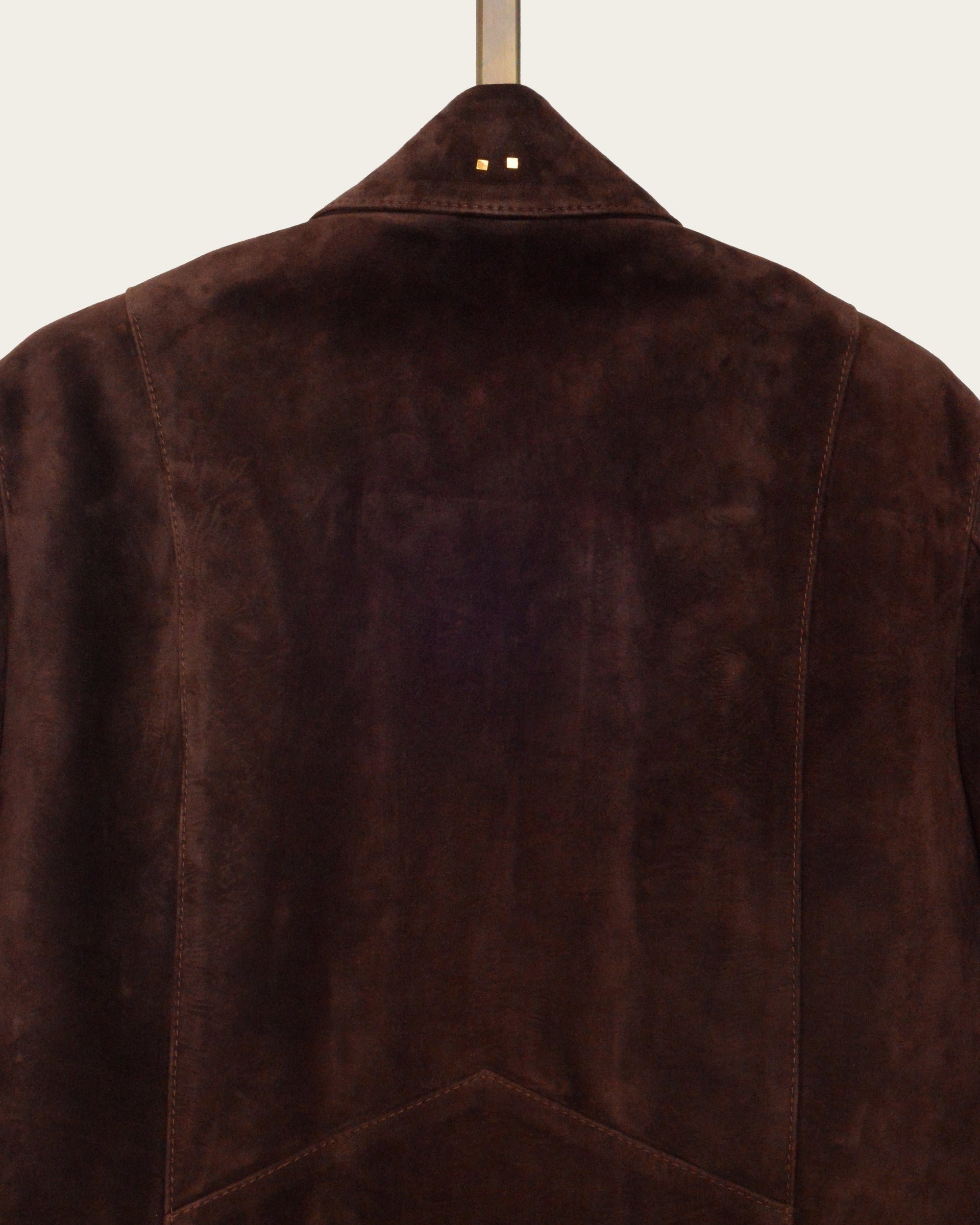 italian-made suede bomber by menswear designer savas in nashville tennessee