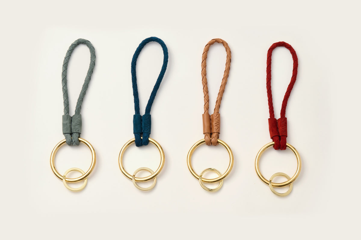 keychains in a row