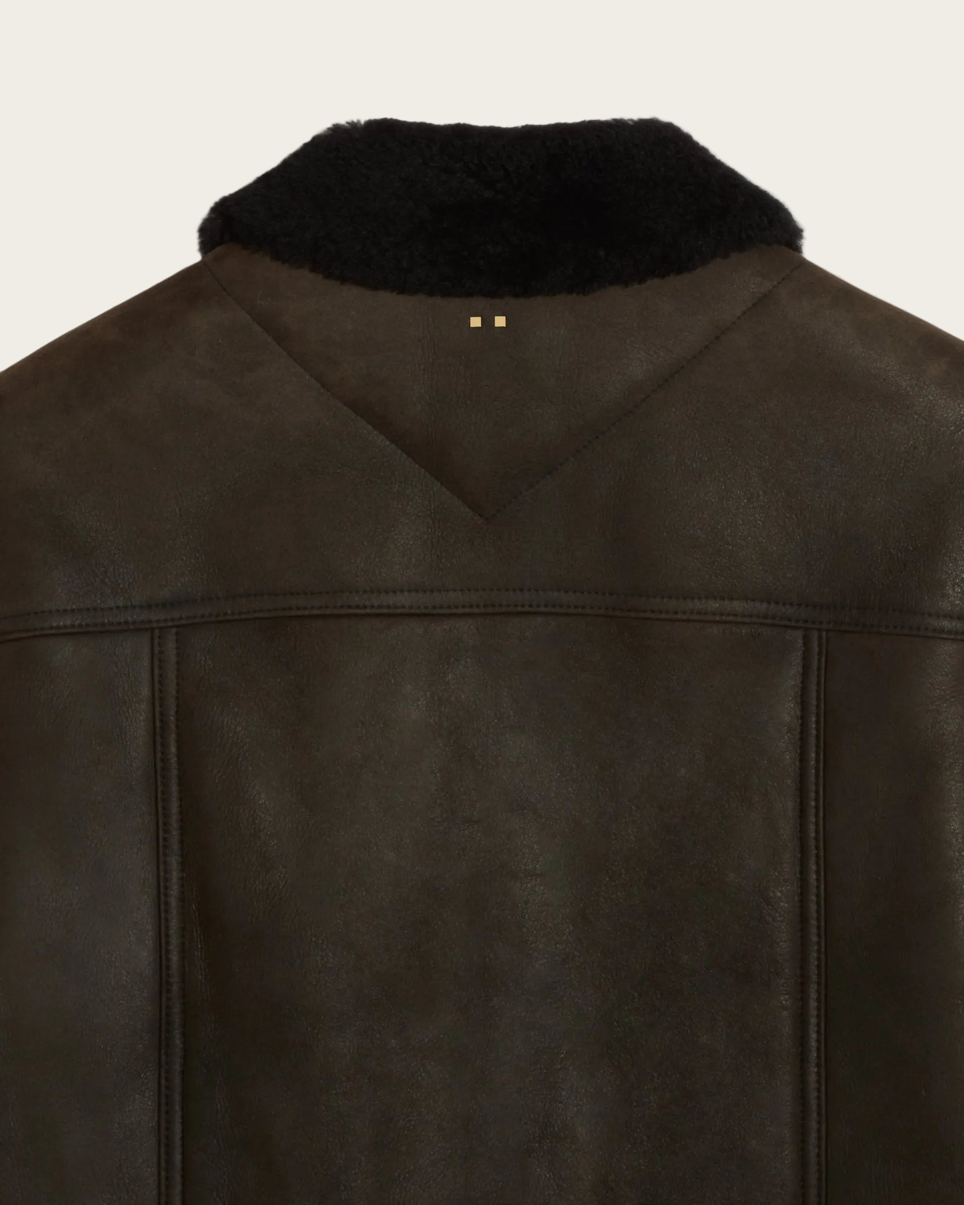 The Denham Jacket: Merino Shearling