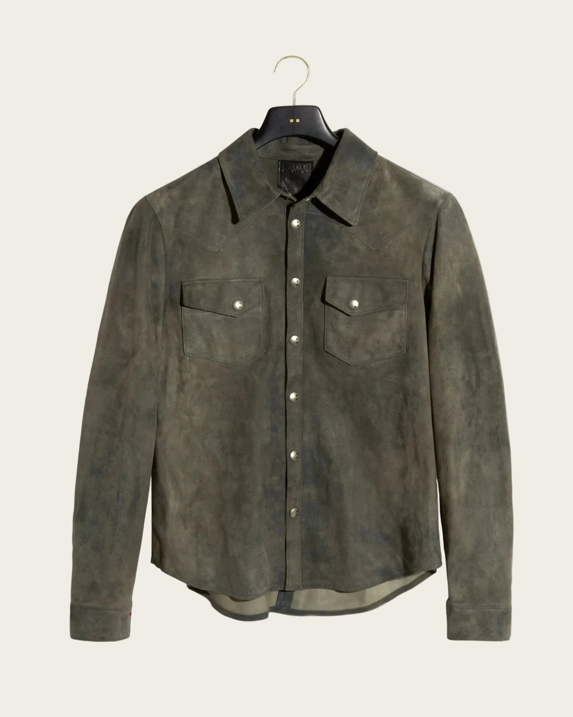 The Lowry Shirt: Thunder Antico Lamb