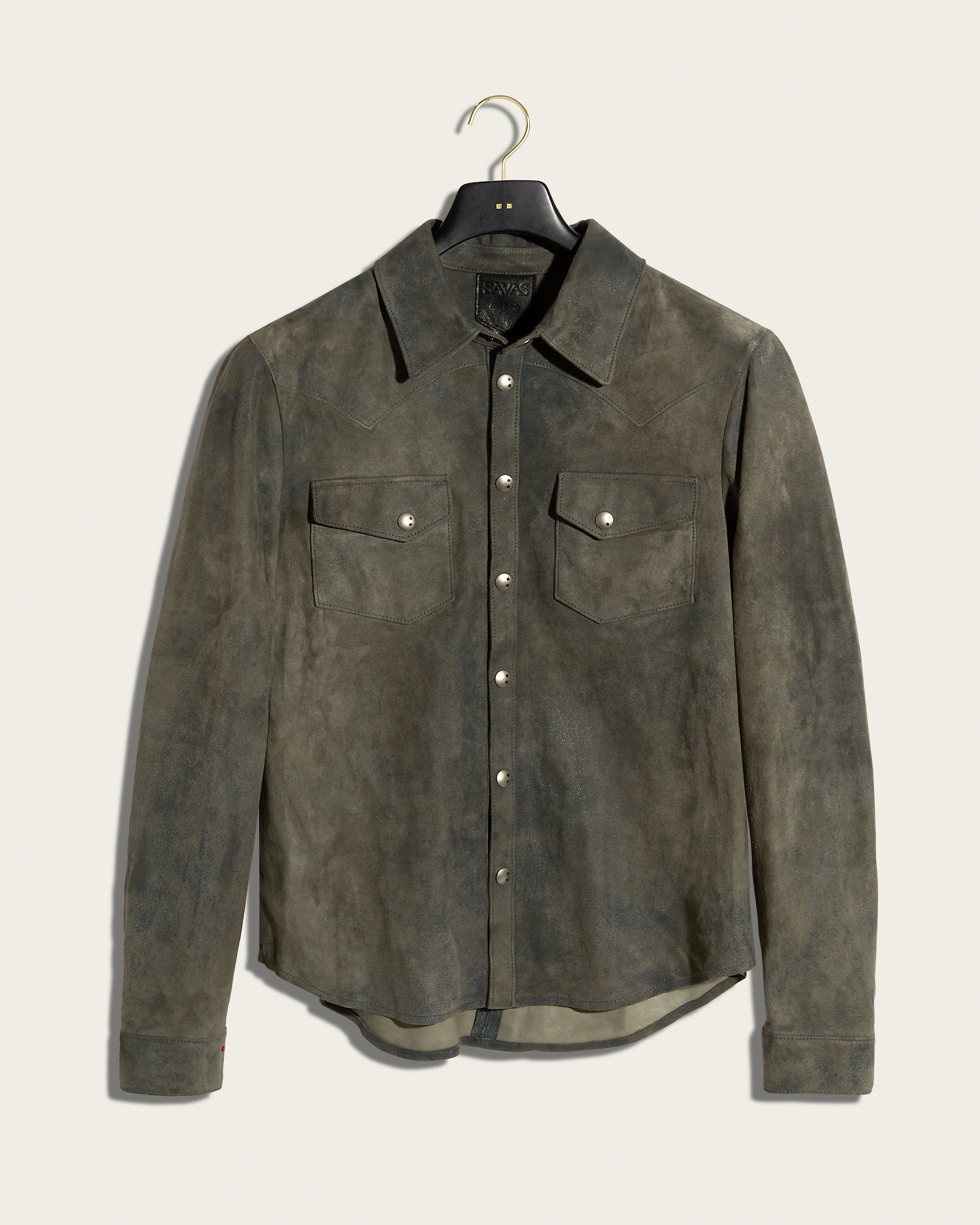The Lowry Shirt: Thunder Antico Lamb