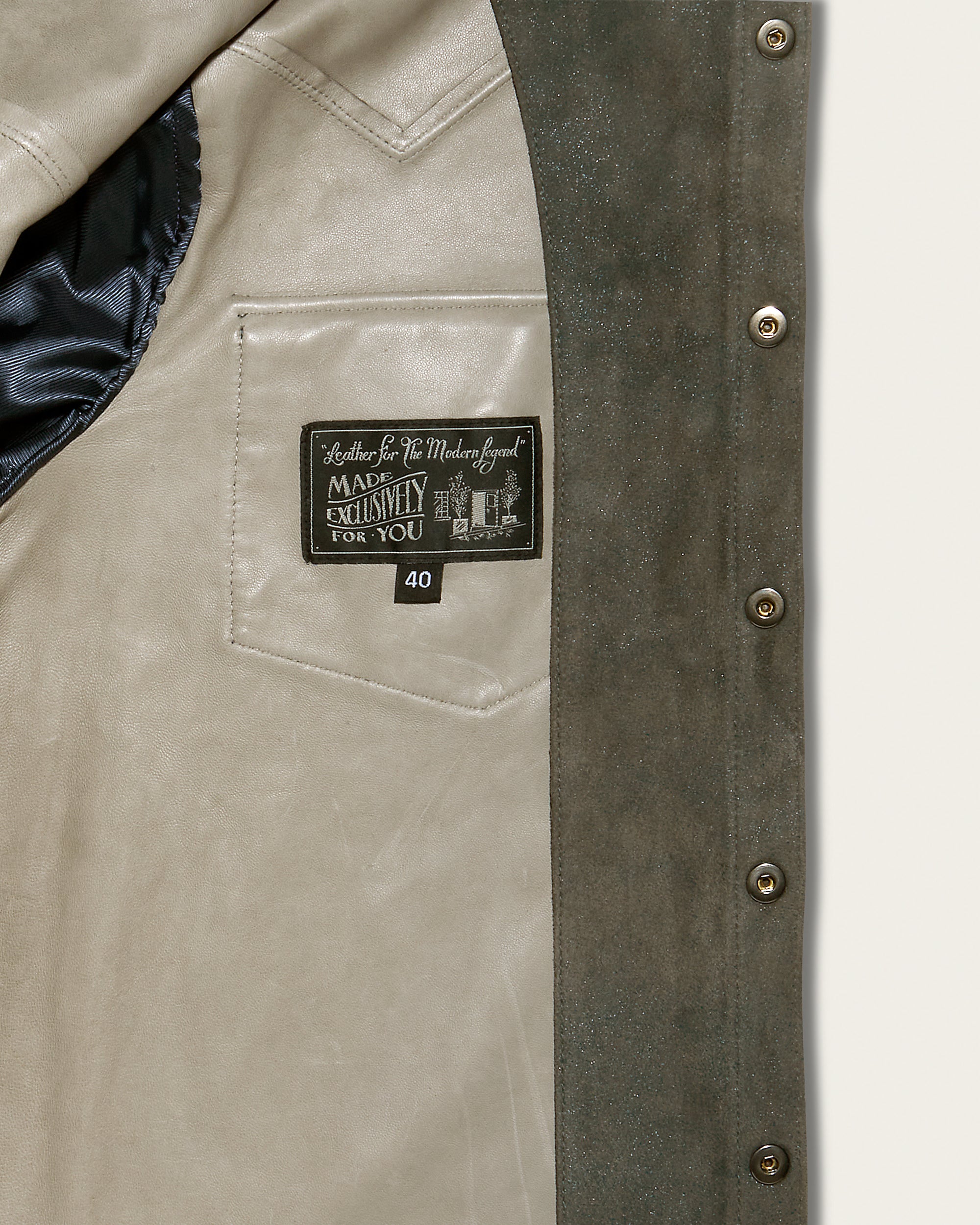 The Lowry Shirt: Thunder Antico Lamb