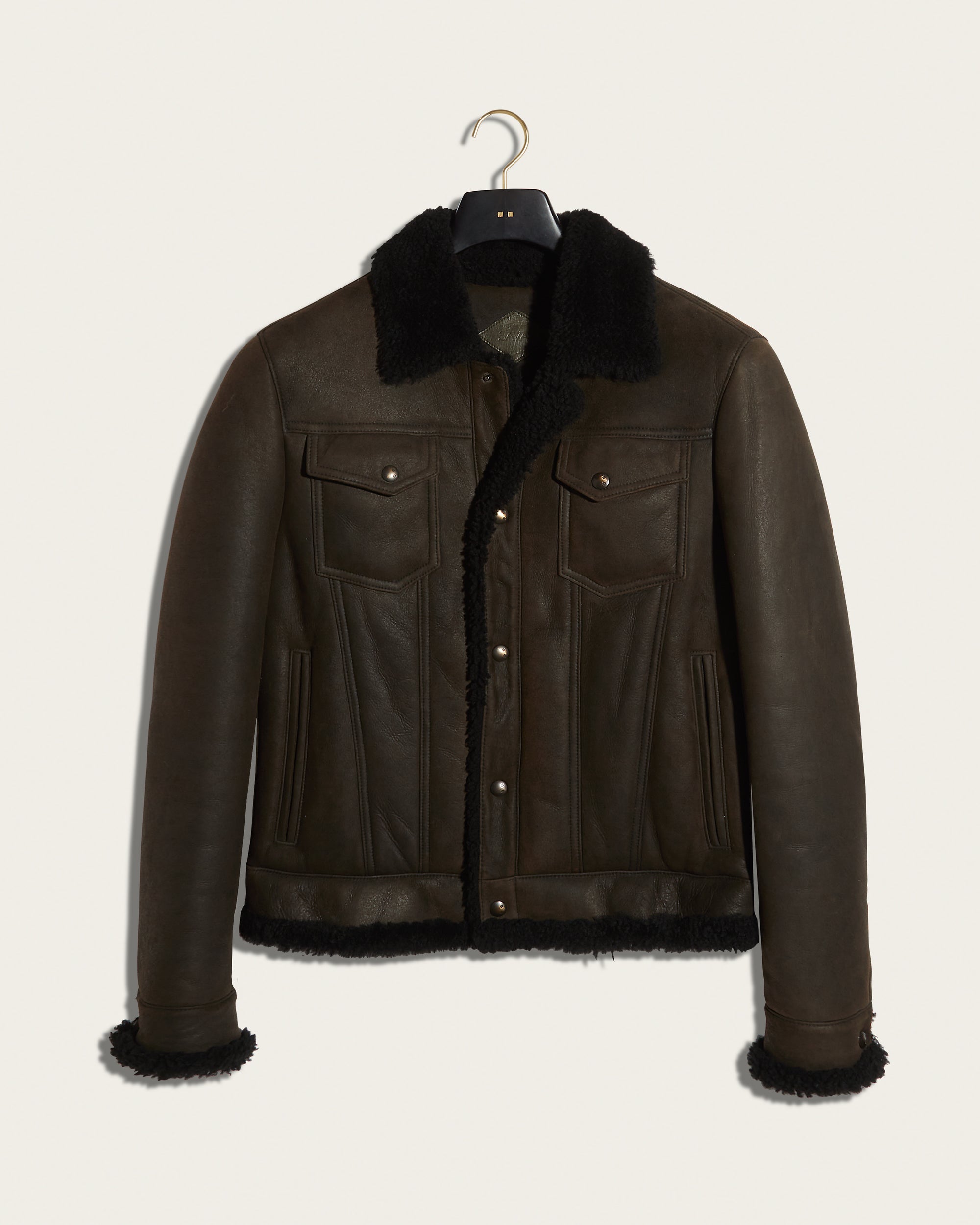 The Denham Jacket: Merino Shearling