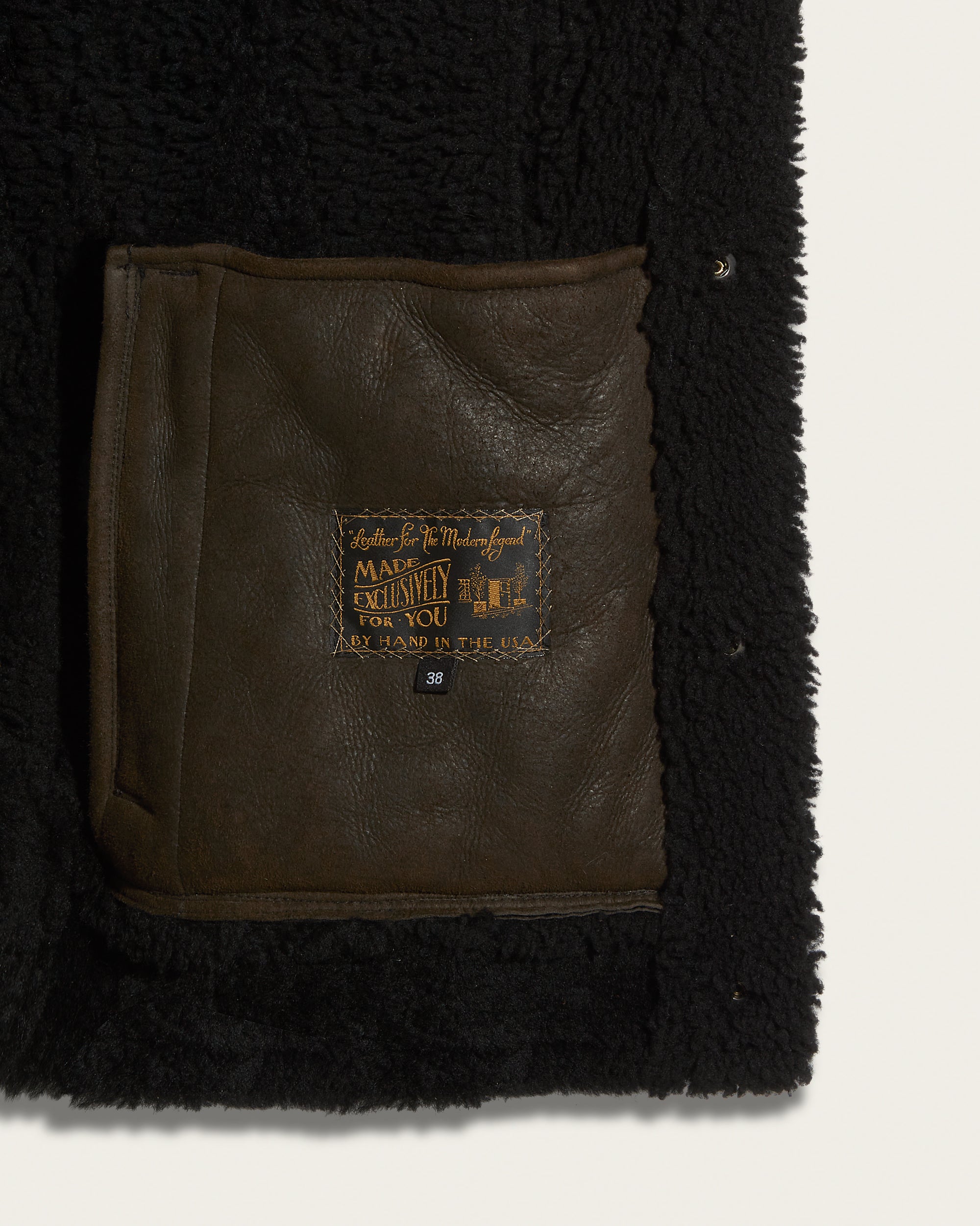 The Denham Jacket: Merino Shearling