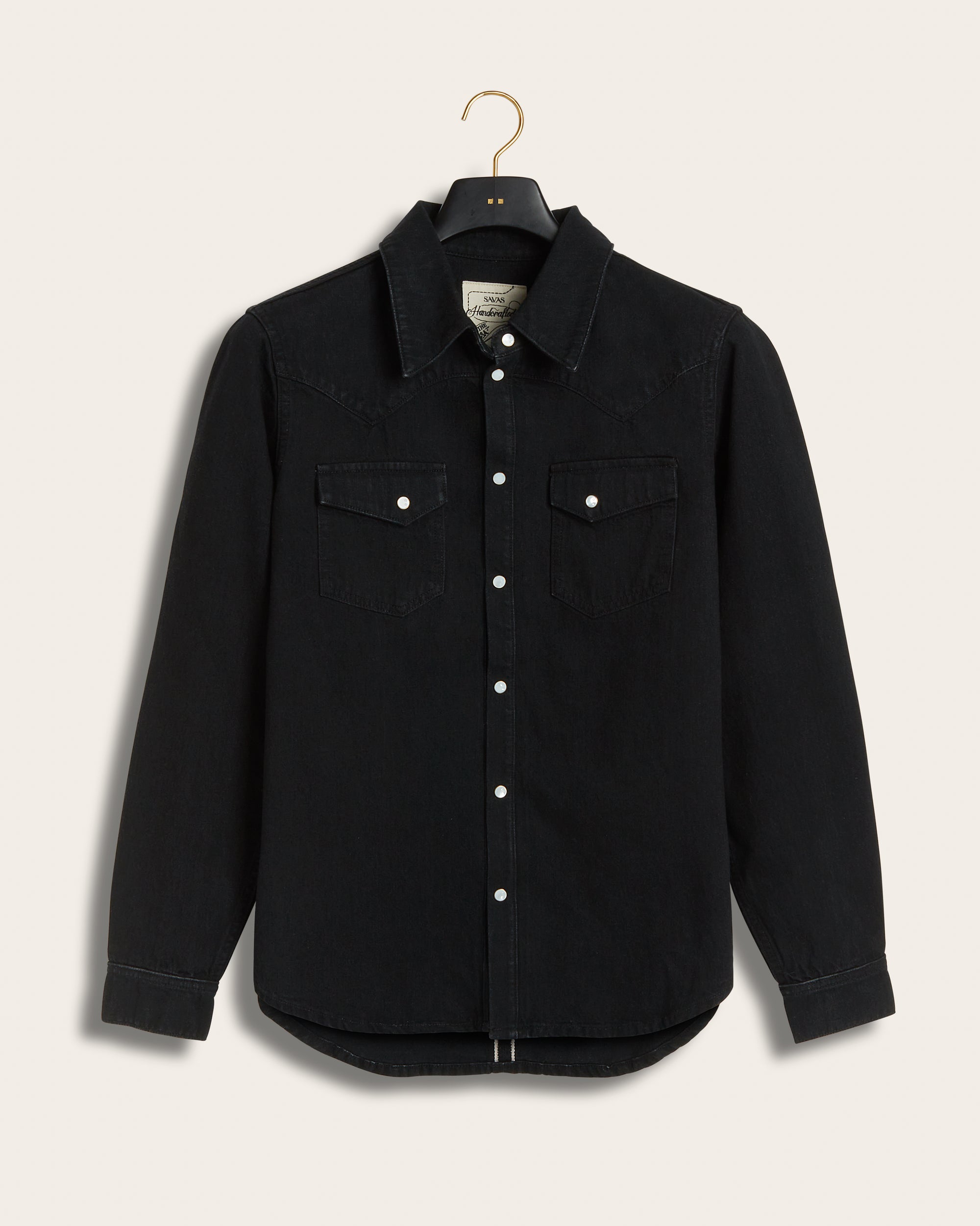The Allen Shirt: Black