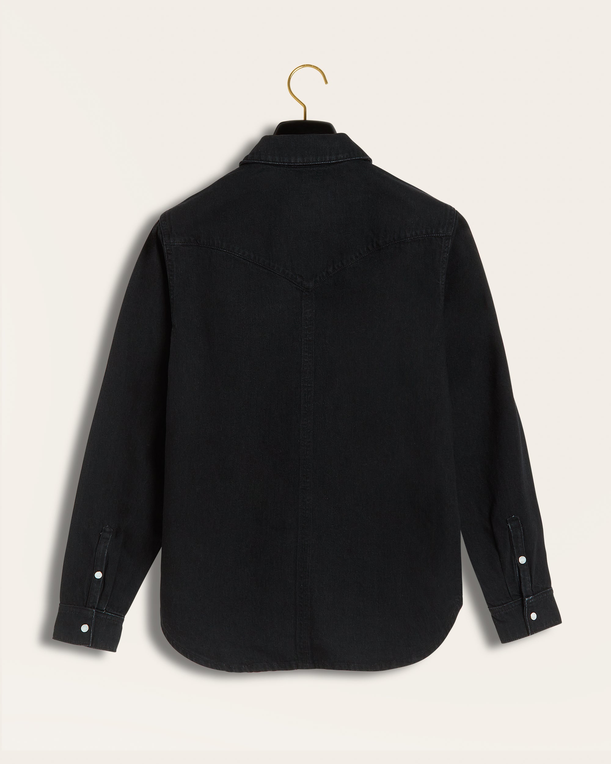 The Allen Shirt: Black