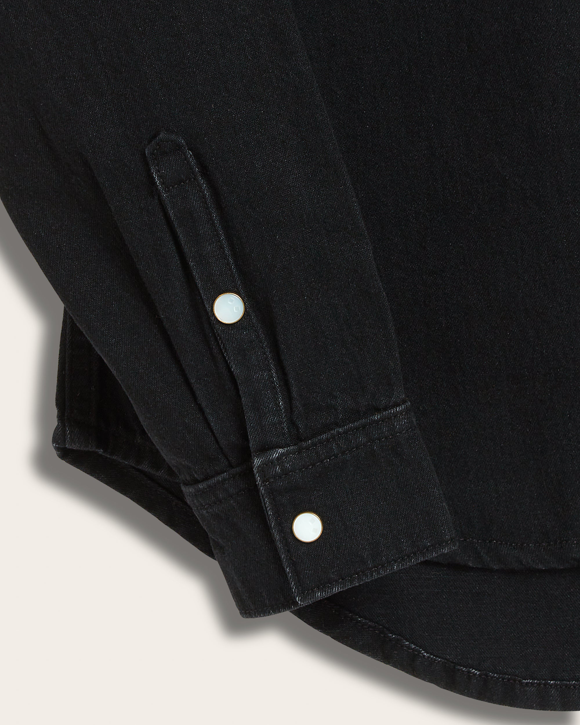 The Allen Shirt: Black