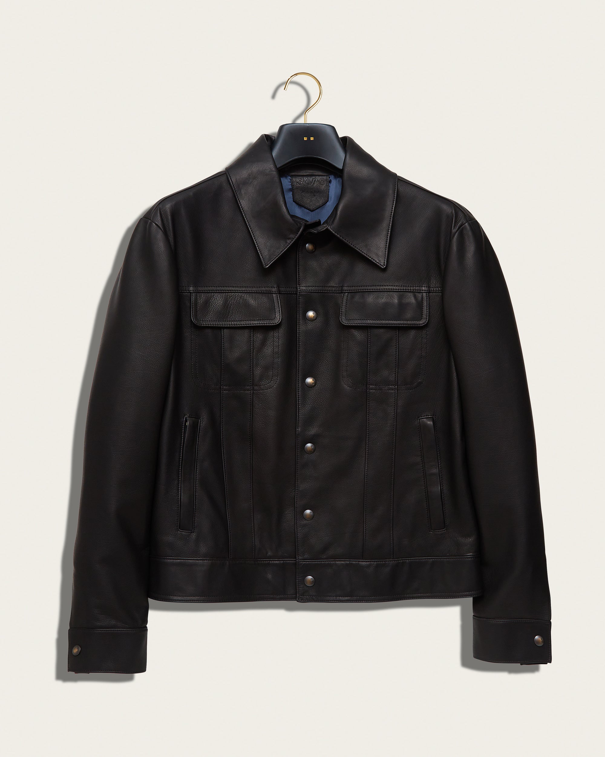 The '68 Jacket: Black Seta Calf