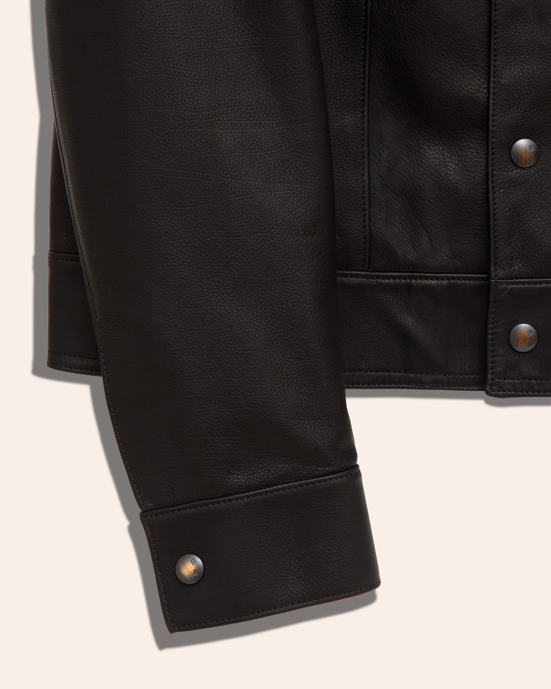 The '68 Jacket: Black Seta Calf