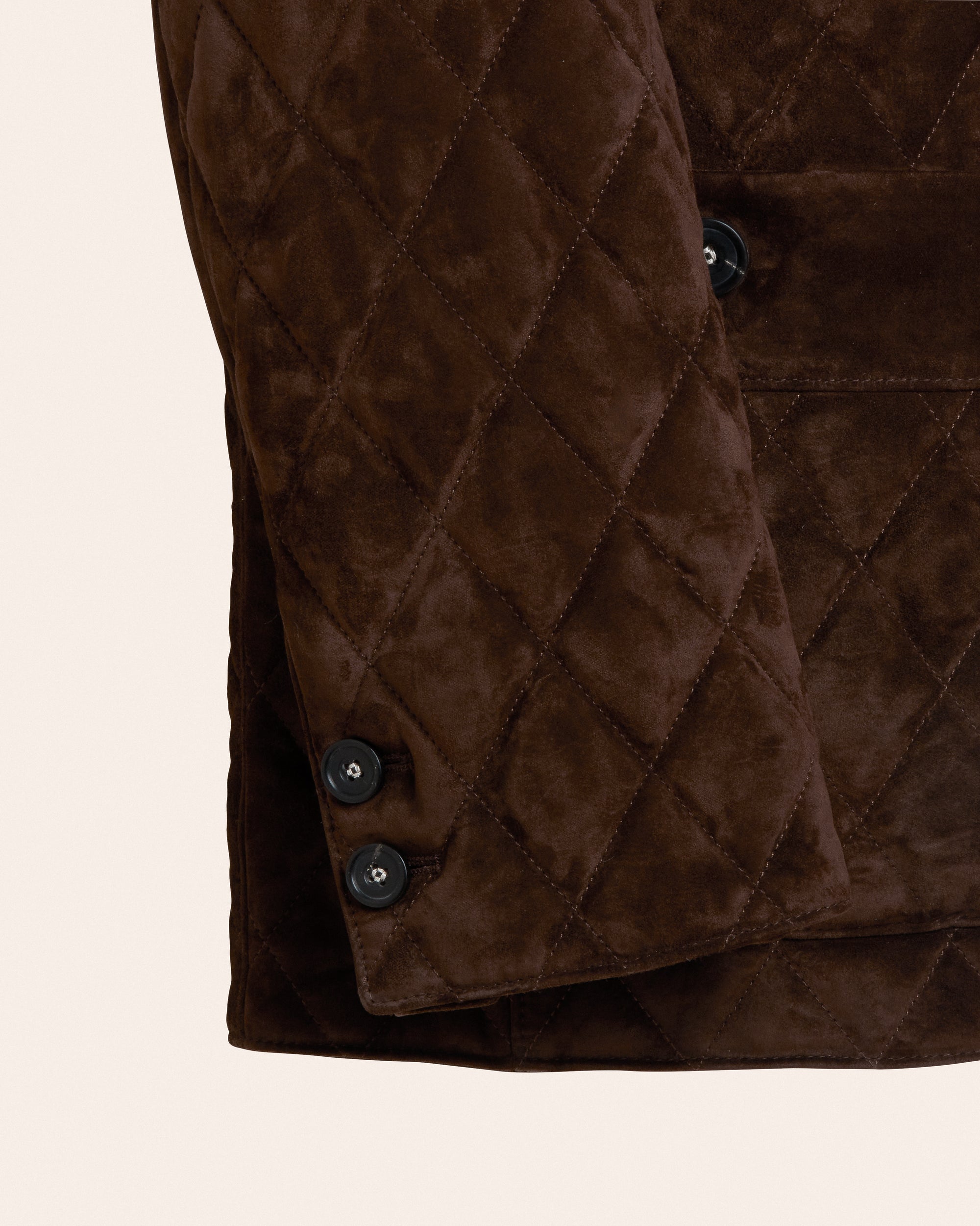The Poet Jacket: Chestnut Wedgewood Calf Suede