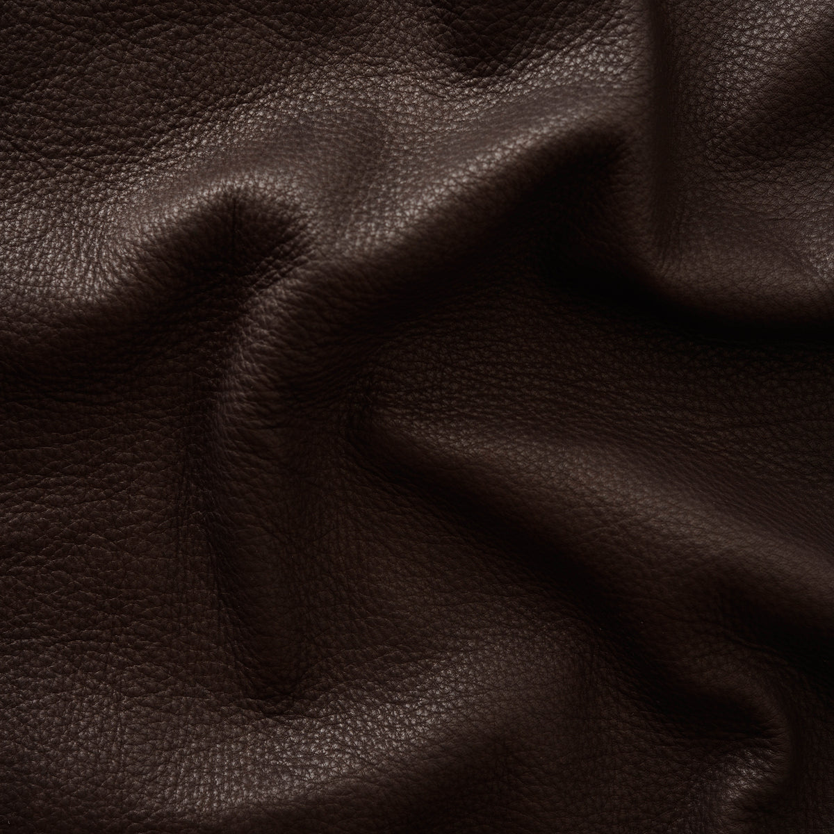 Close-up of Grano Deer leather.