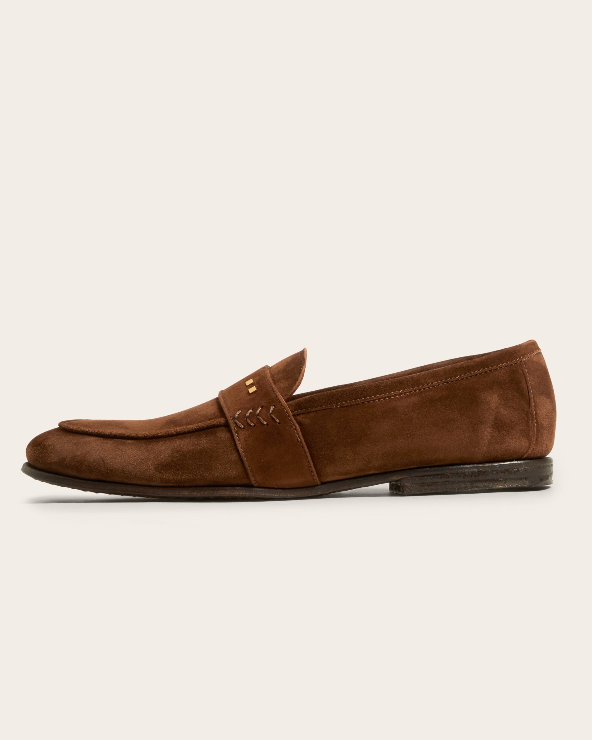 The Coyle Loafer: Cedar Suede