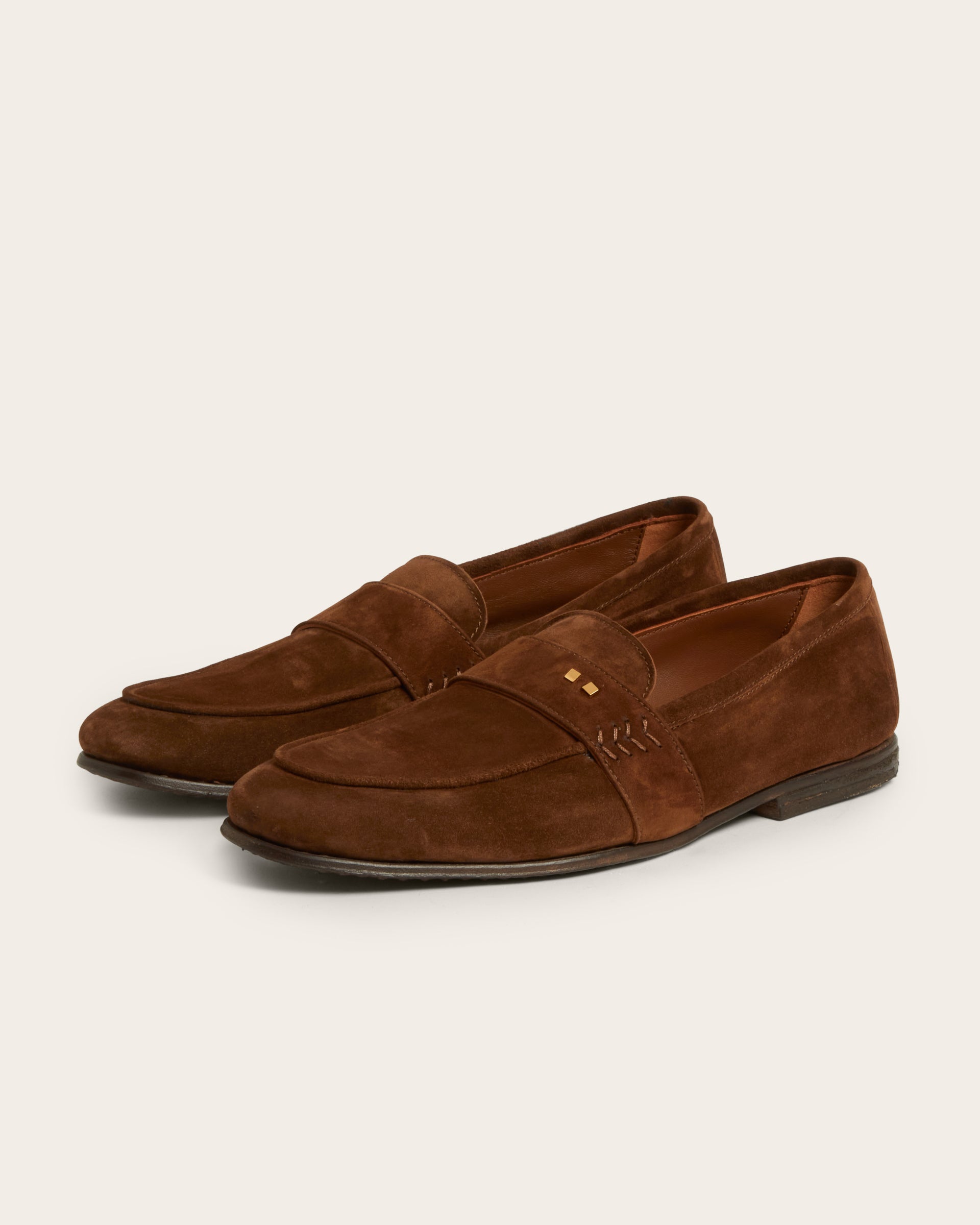 The Coyle Loafer: Cedar Suede