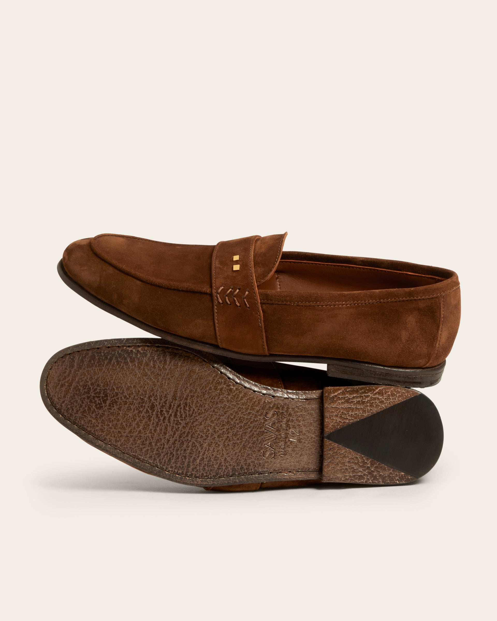 The Coyle Loafer: Cedar Suede