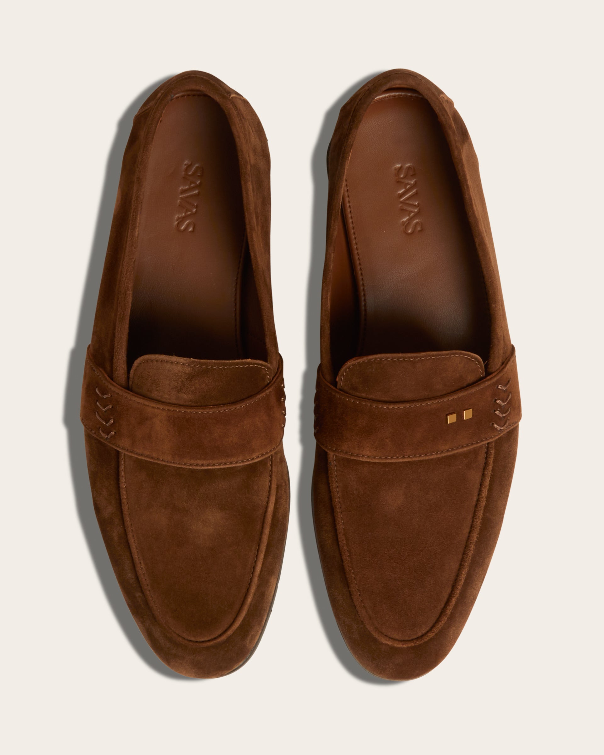 The Coyle Loafer: Cedar Suede