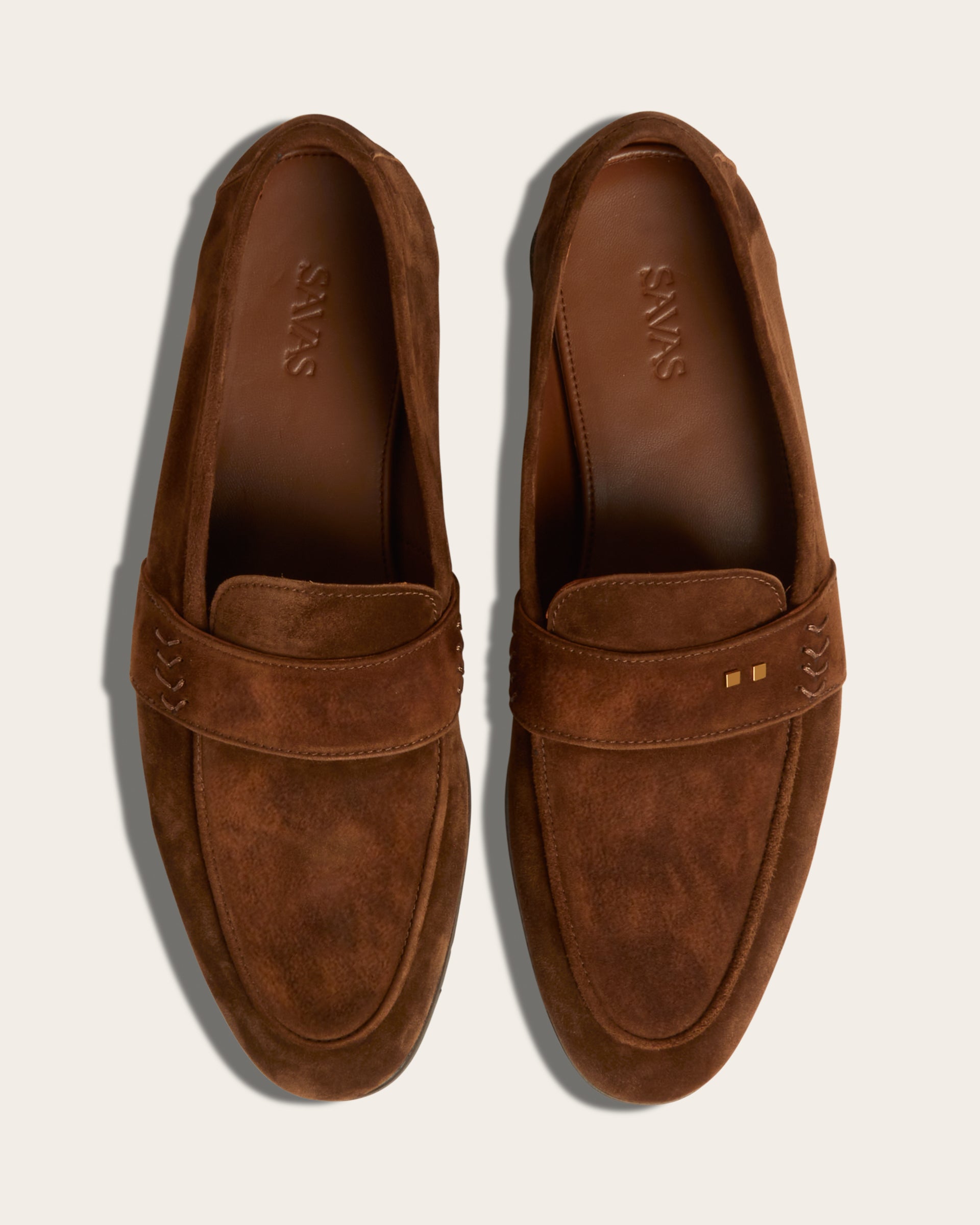 The Coyle Loafer: Cedar Suede