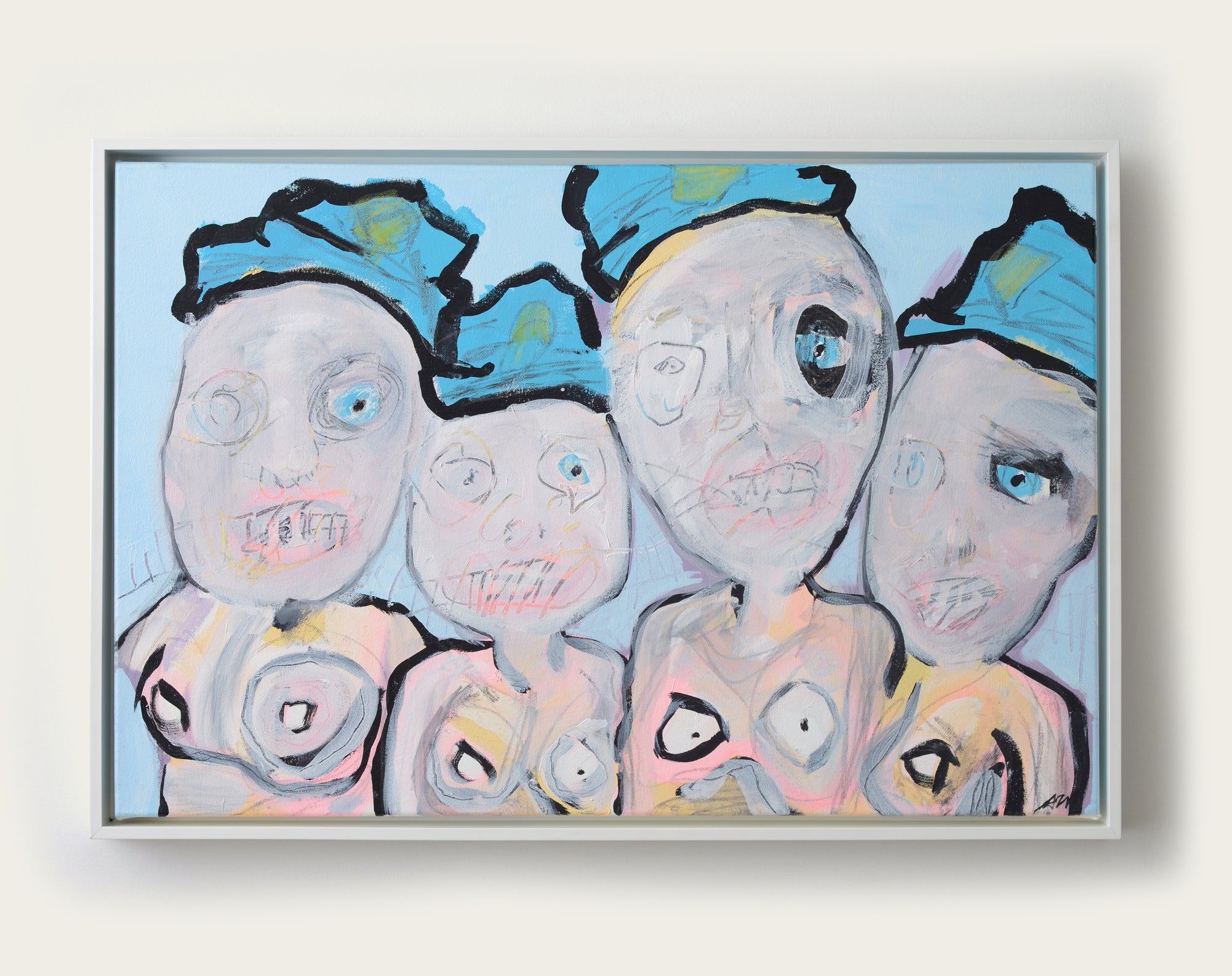 Four Nude Officers - A. Mosshart