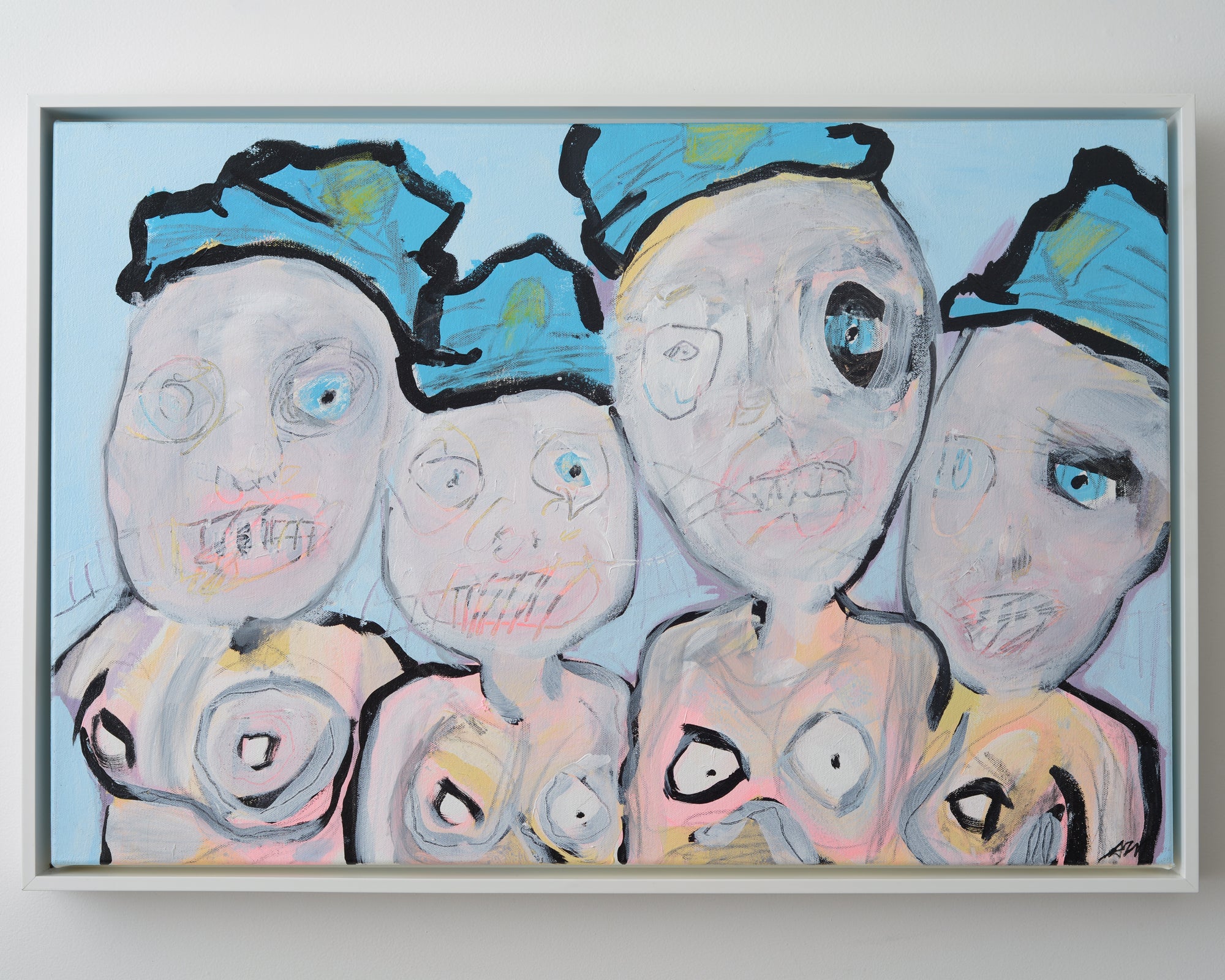Four Nude Officers - A. Mosshart