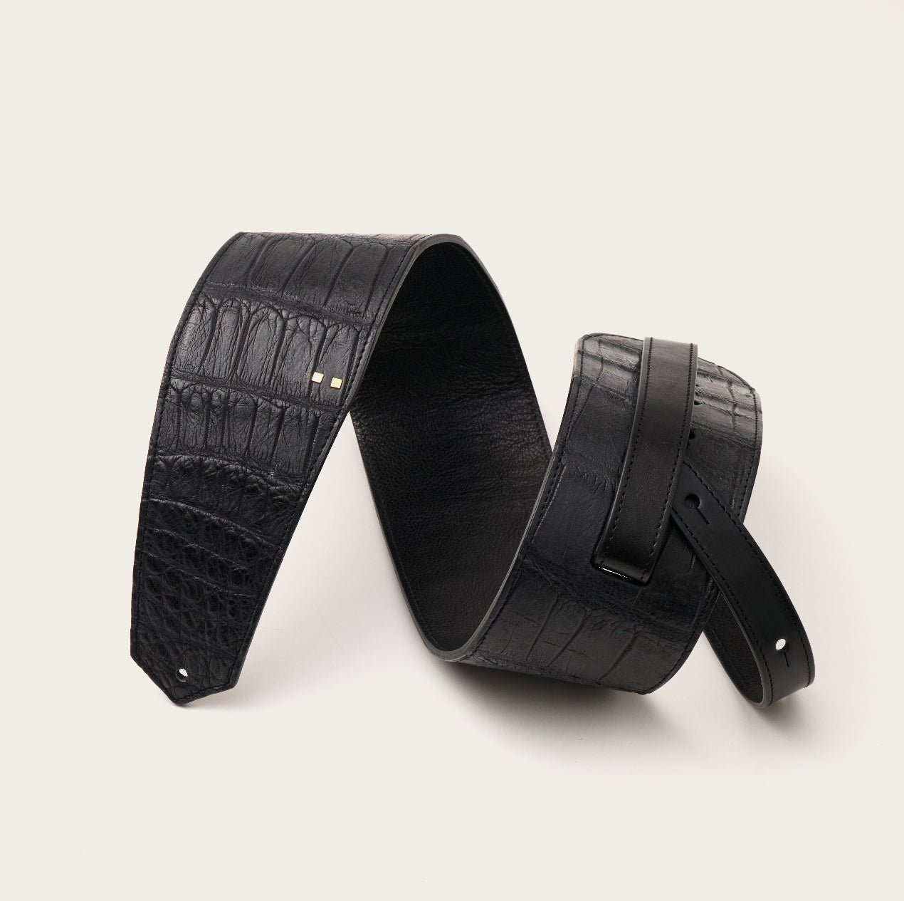 Pre Order The Guitar Strap Black Alligator