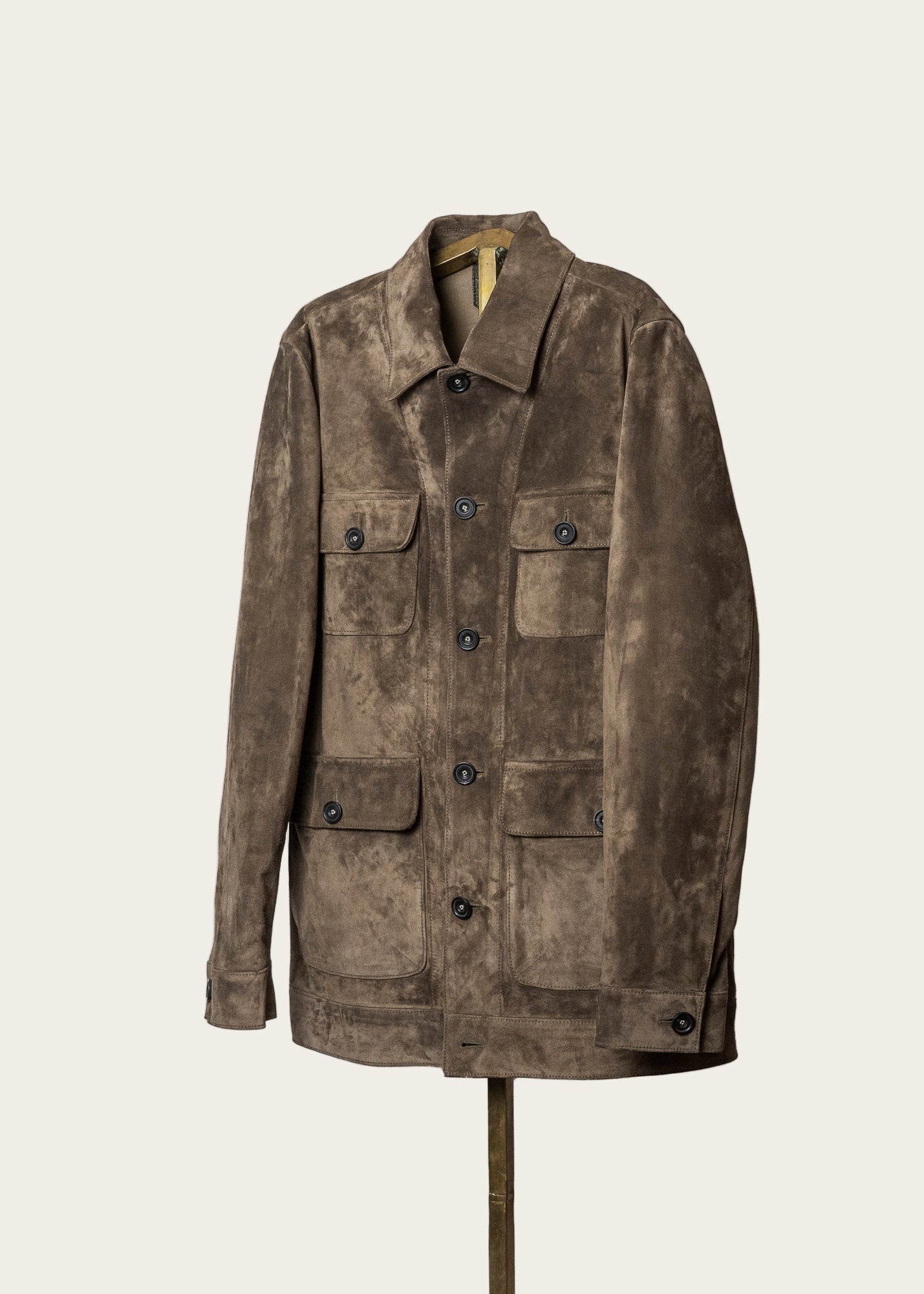 The Irving: Mondrian Grey Wedgewood Suede