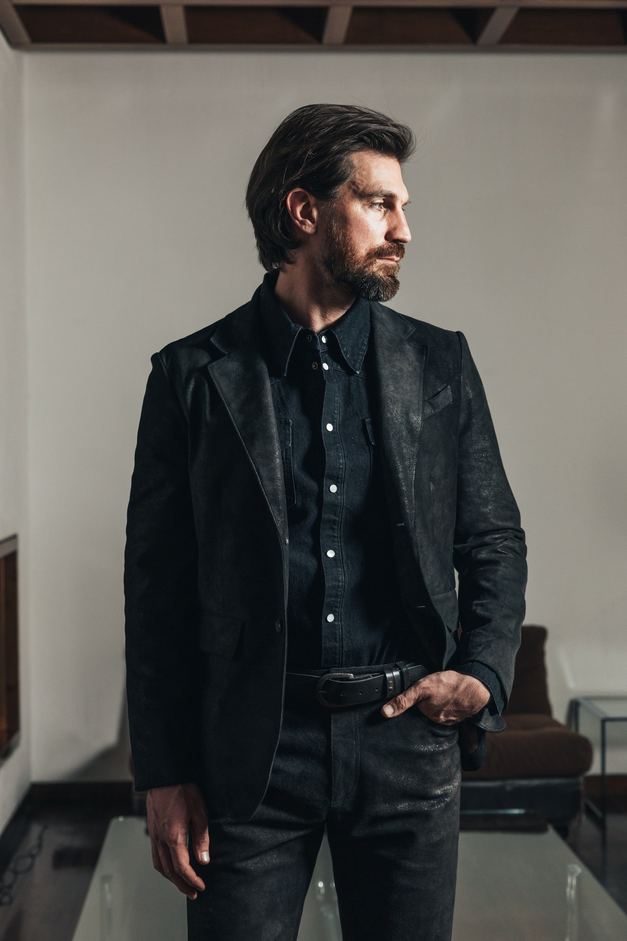 The Owens Jacket: Oxide Antico Lamb