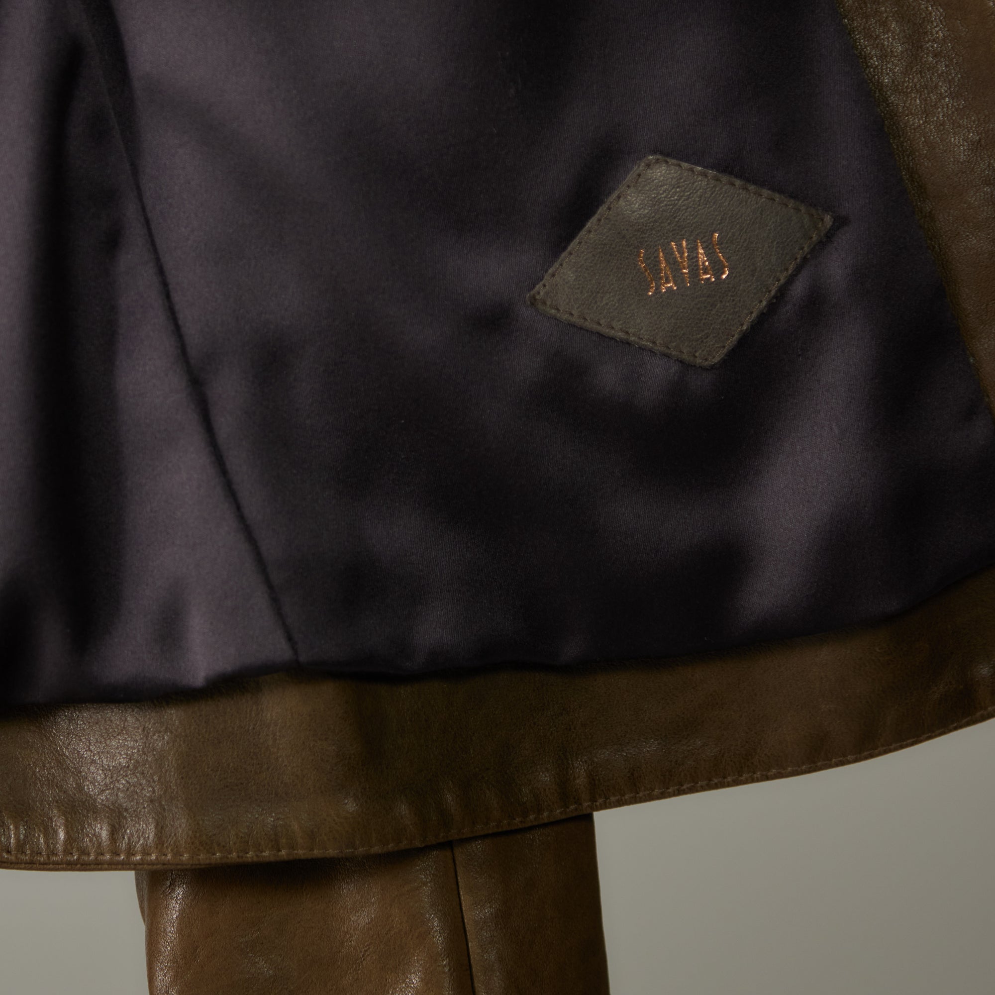 Womens Amos Jacket Gasoline Olioso Leather Size 0