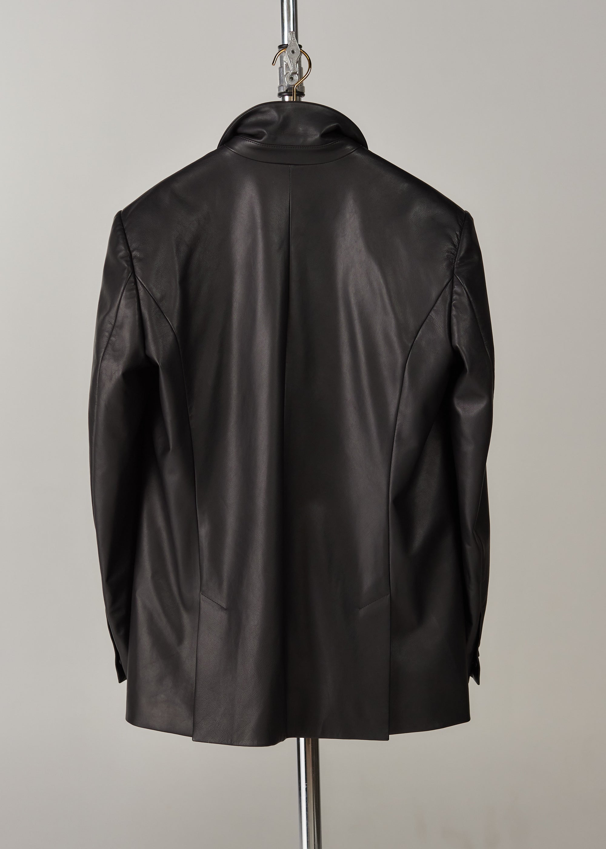 LNO Dinner Jacket - Black Calf Leather Size 42