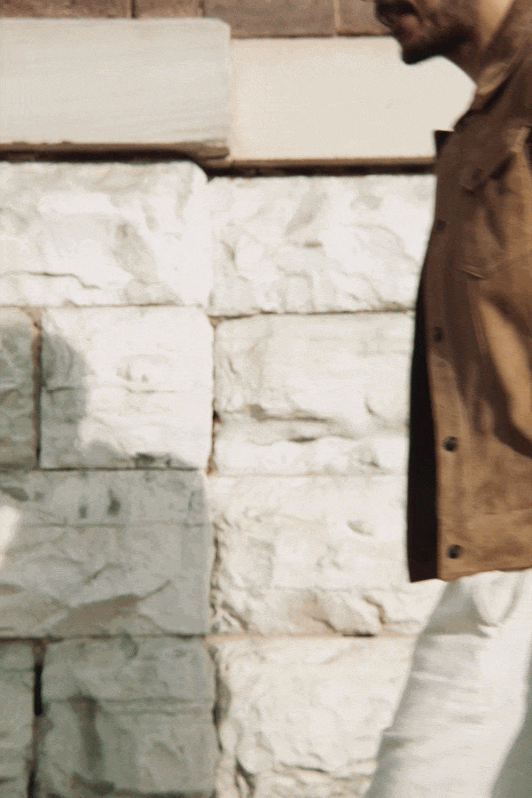 The Denham: Camel Hyde Lamb Suede