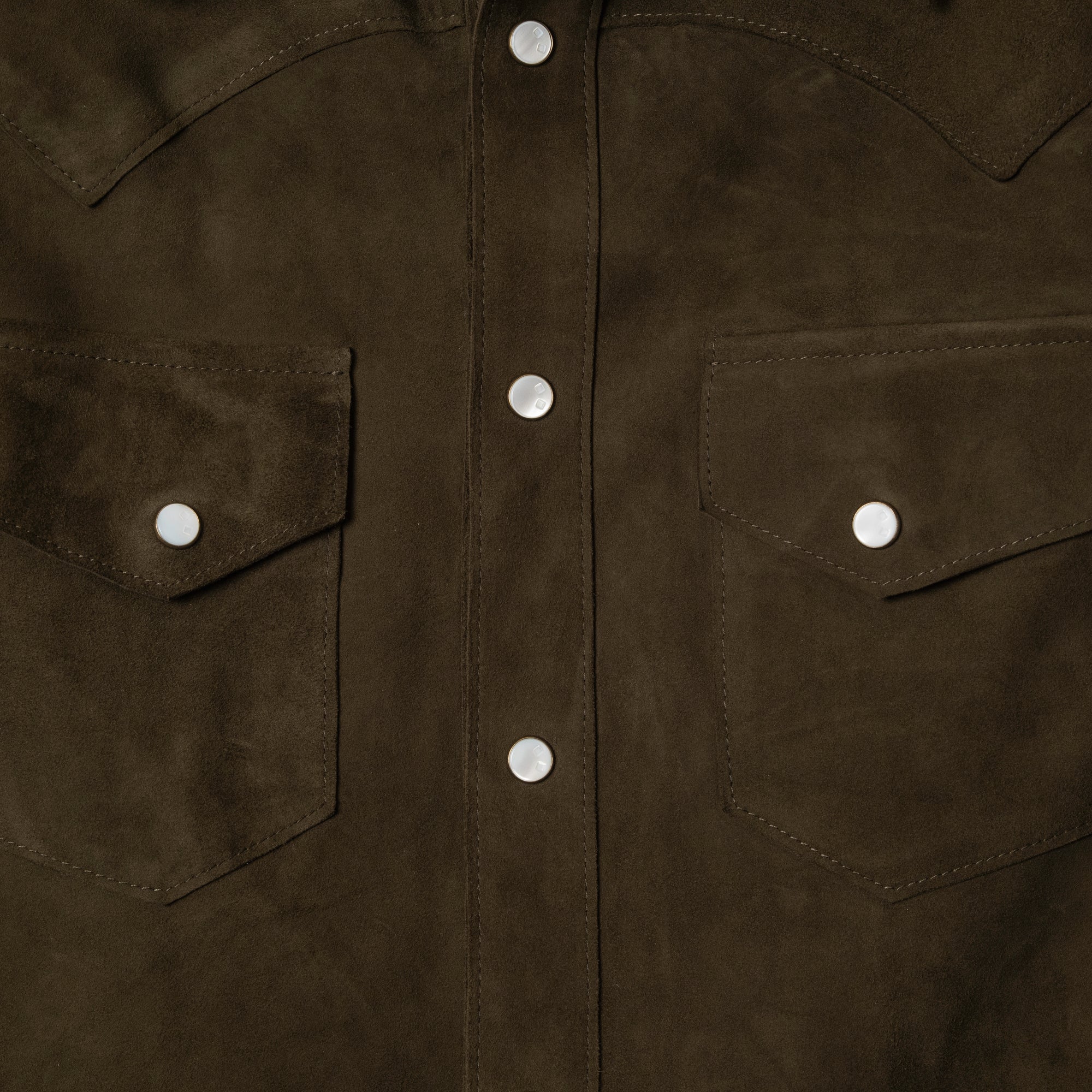 The Aspen Shirt: Military Harpeth Suede