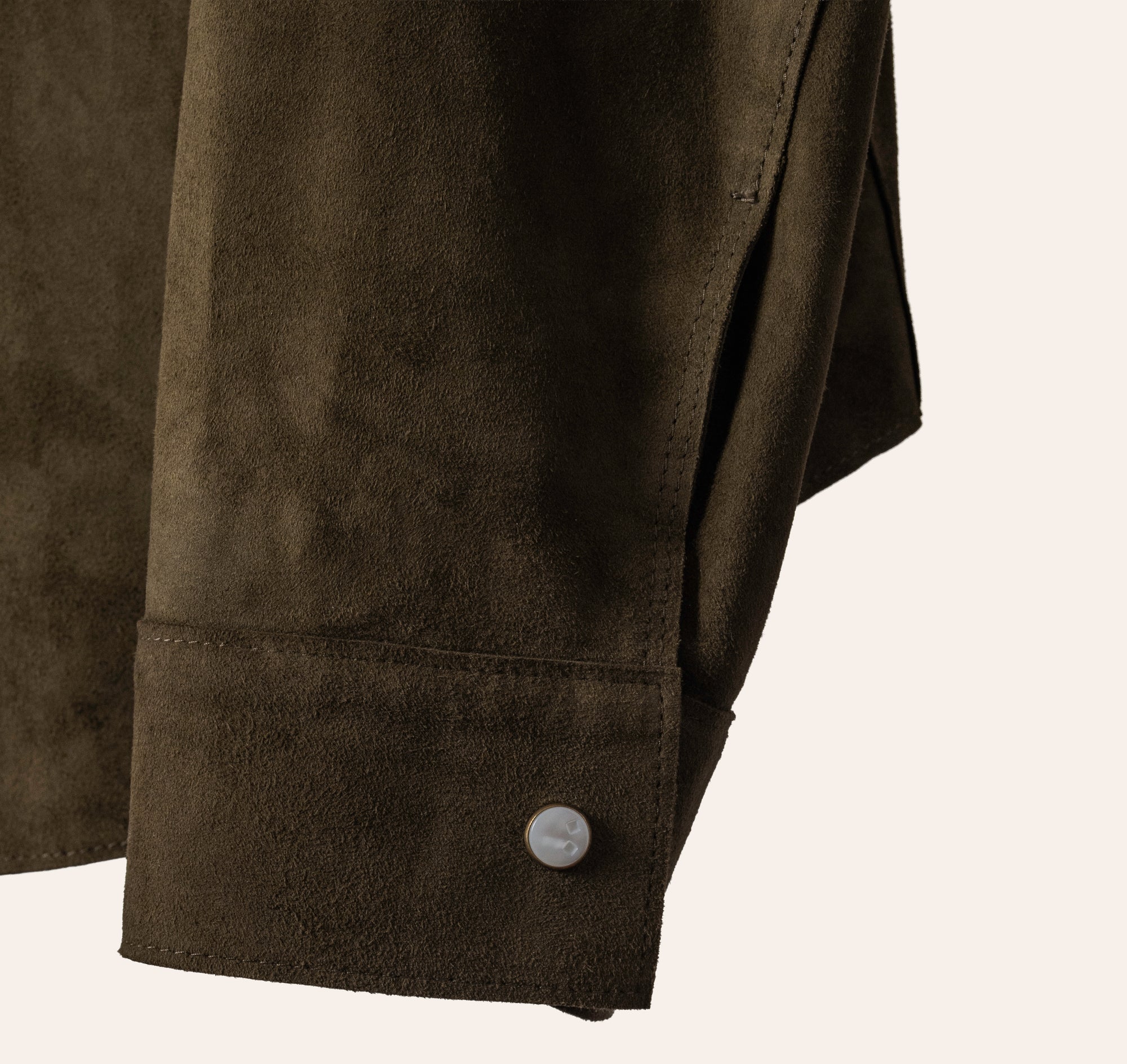 The Aspen Shirt: Military Harpeth Suede