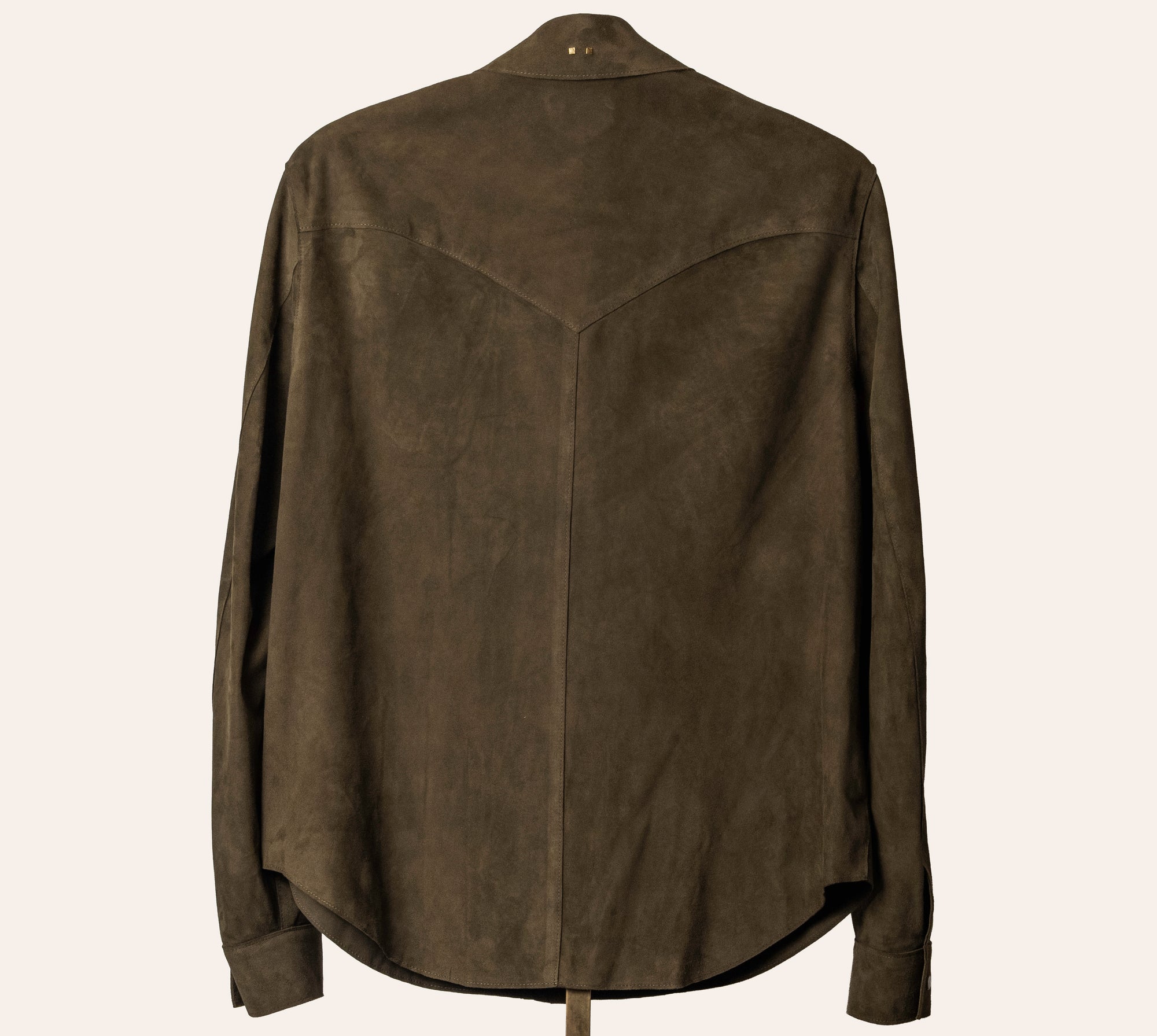 The Aspen Shirt: Military Harpeth Suede