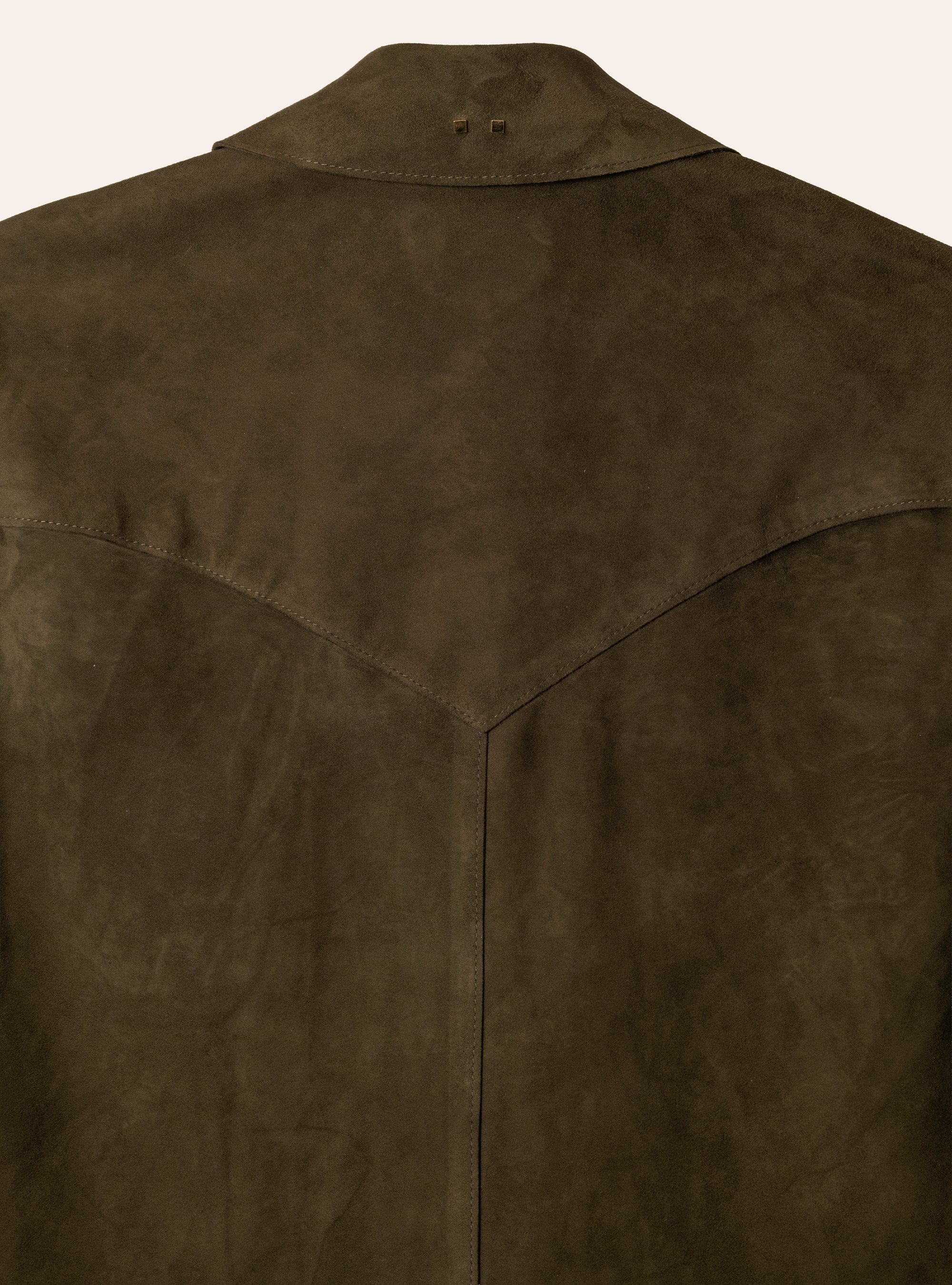 The Aspen Shirt: Military Harpeth Suede