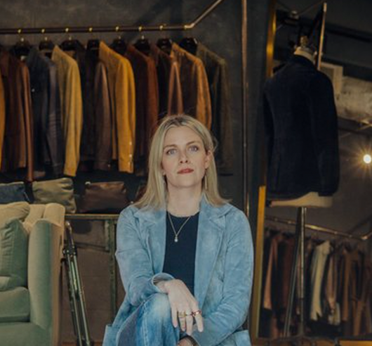 SAVAS Founder Savannah Yarborough in her atelier