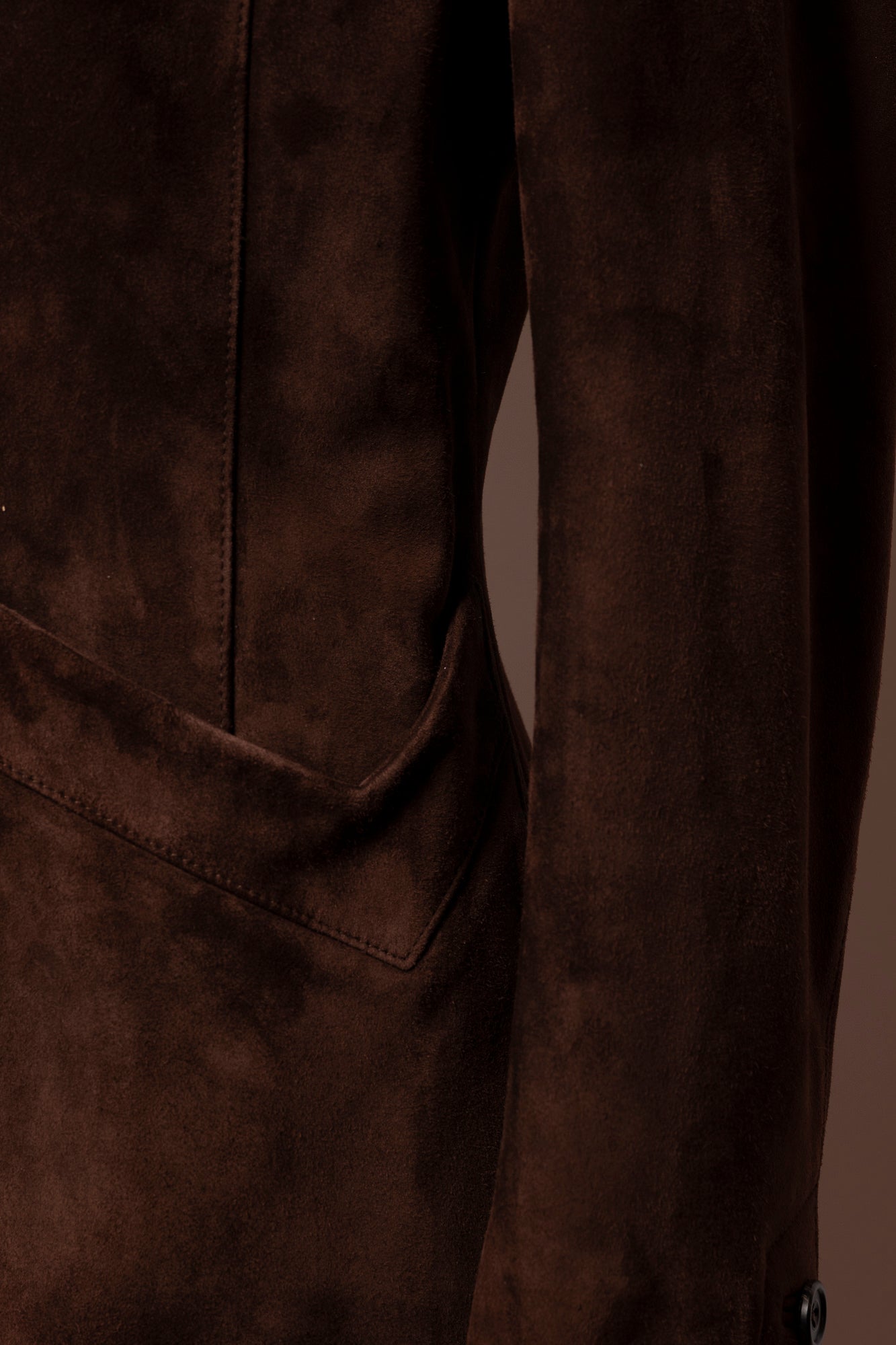 The Leone - Hickory Suede