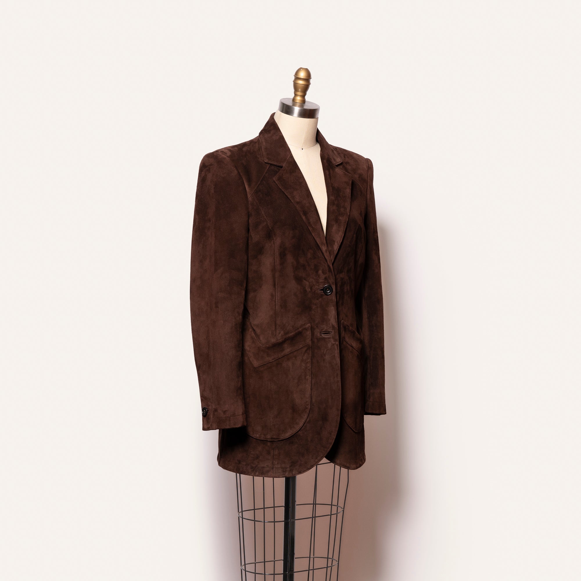 The Leone - Hickory Suede