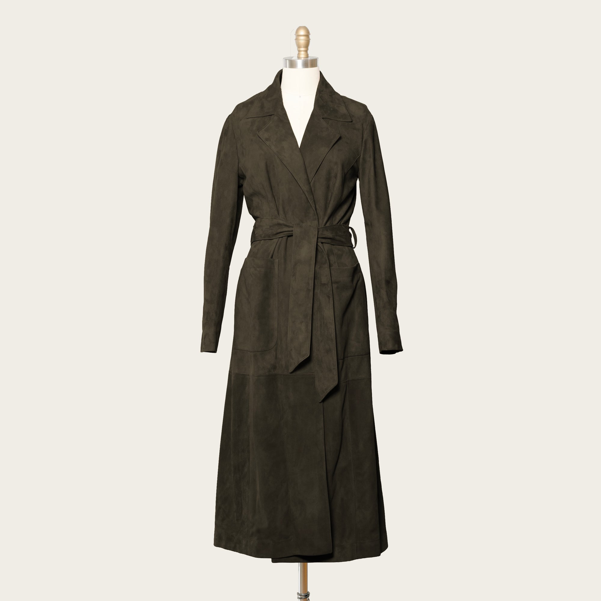 The Shelby: Loden Harpeth Goat Suede