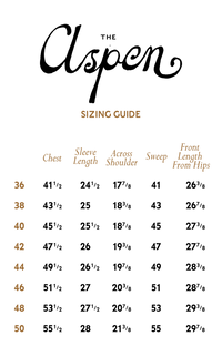 The Aspen Sizing Guide