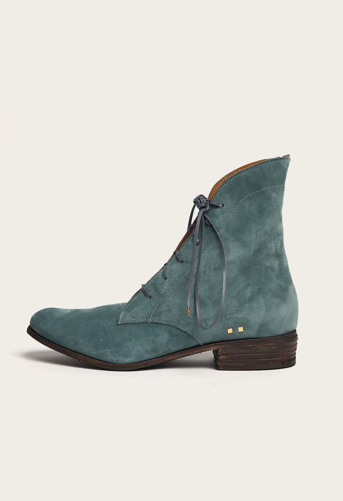 The Women's Mansfield: Blue Fir Suede