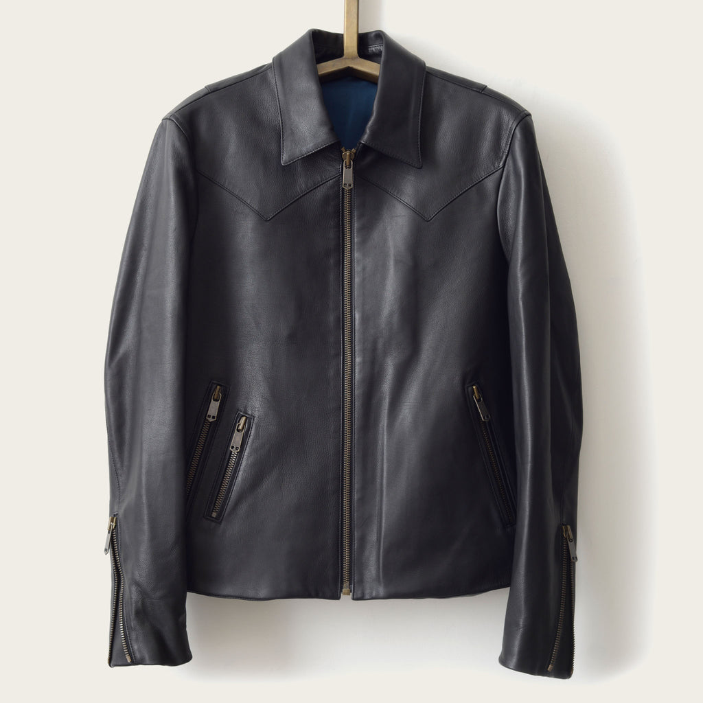 The Legend: Black - Men's Leather Jacket | Atelier Savas